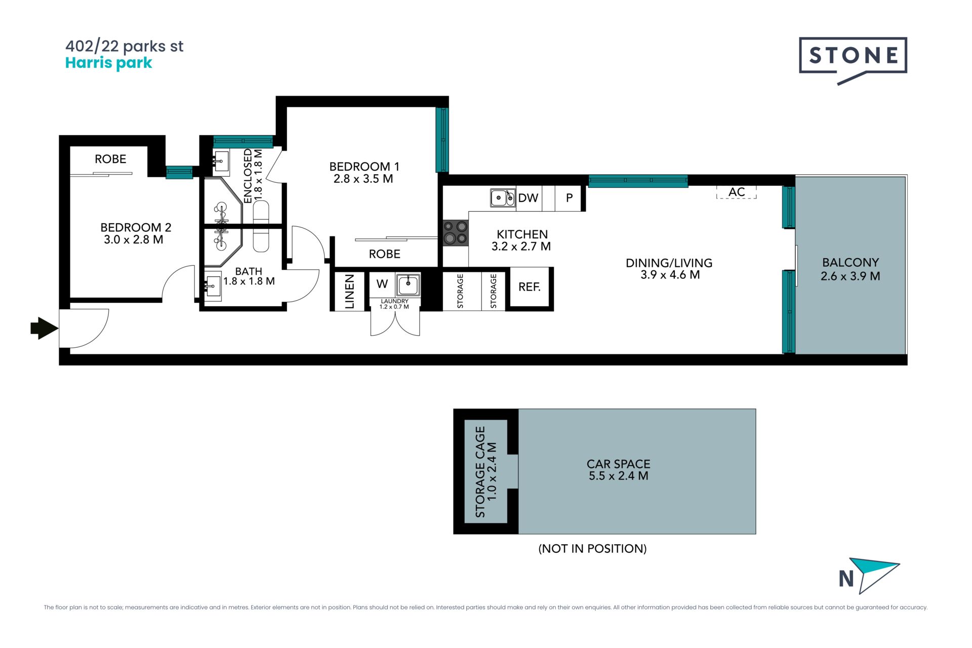 Cozy & Convenient Modern Apartment in centre of Parramatta