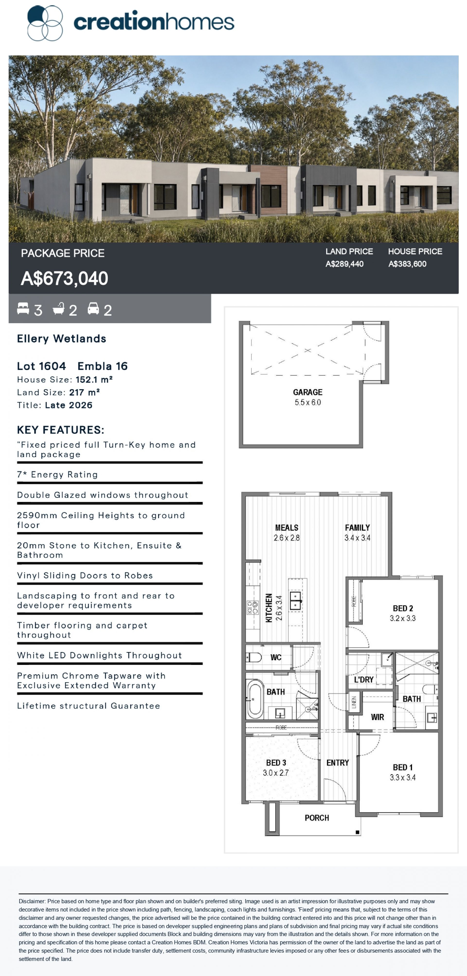 A Turn-Key Lifestyle Beside The Wetlands
