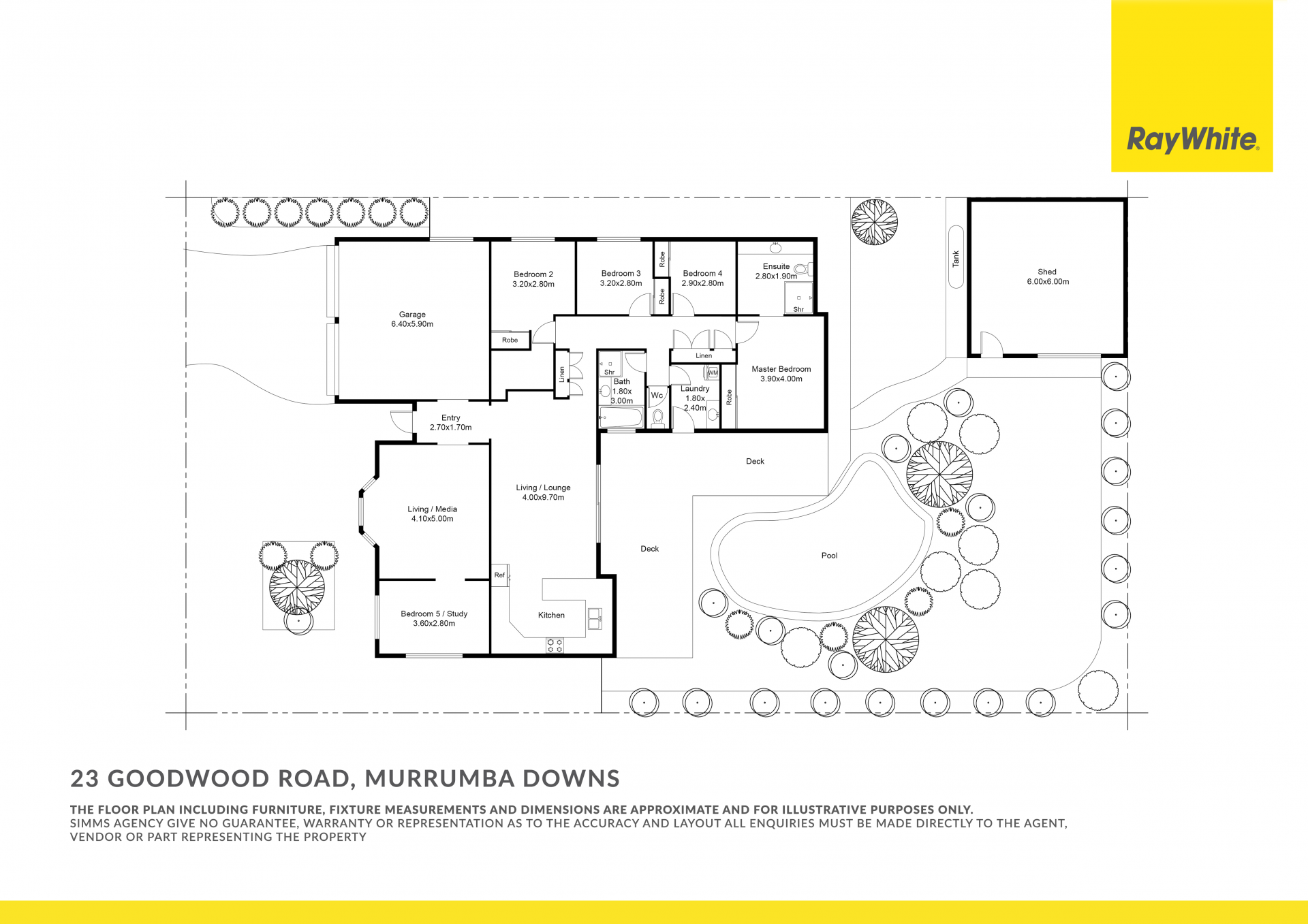 SHED! POOL! 900m2 BLOCK!