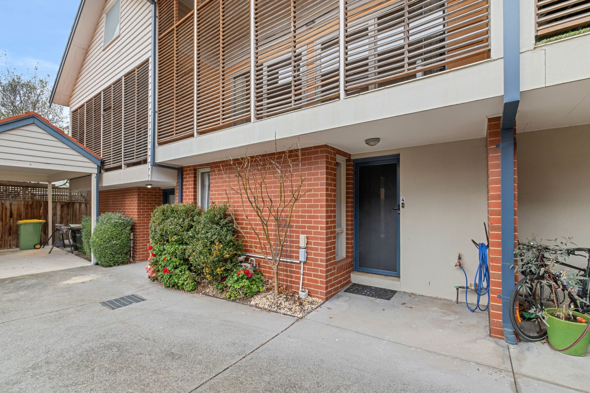 Stylish three bedroom townhouse is ideally located