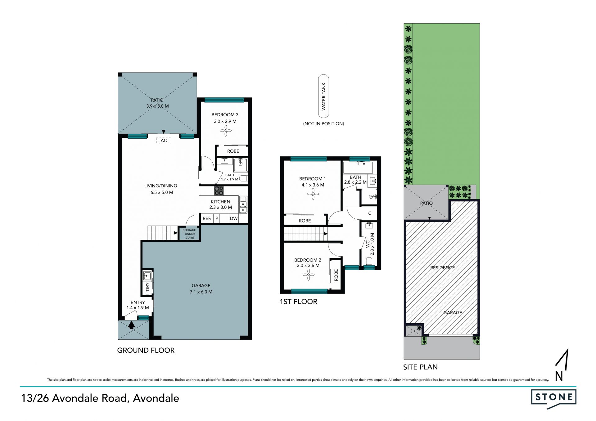 Near new townhouse with tranquil escarpment views