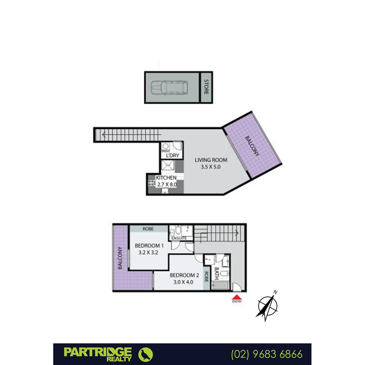 Modern Two Bedroom Apartment – Close to Parramatta