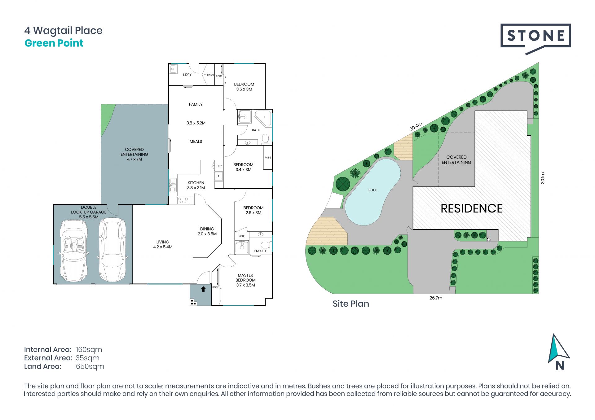 Beautiful 4 Bedroom Family Home with Pool