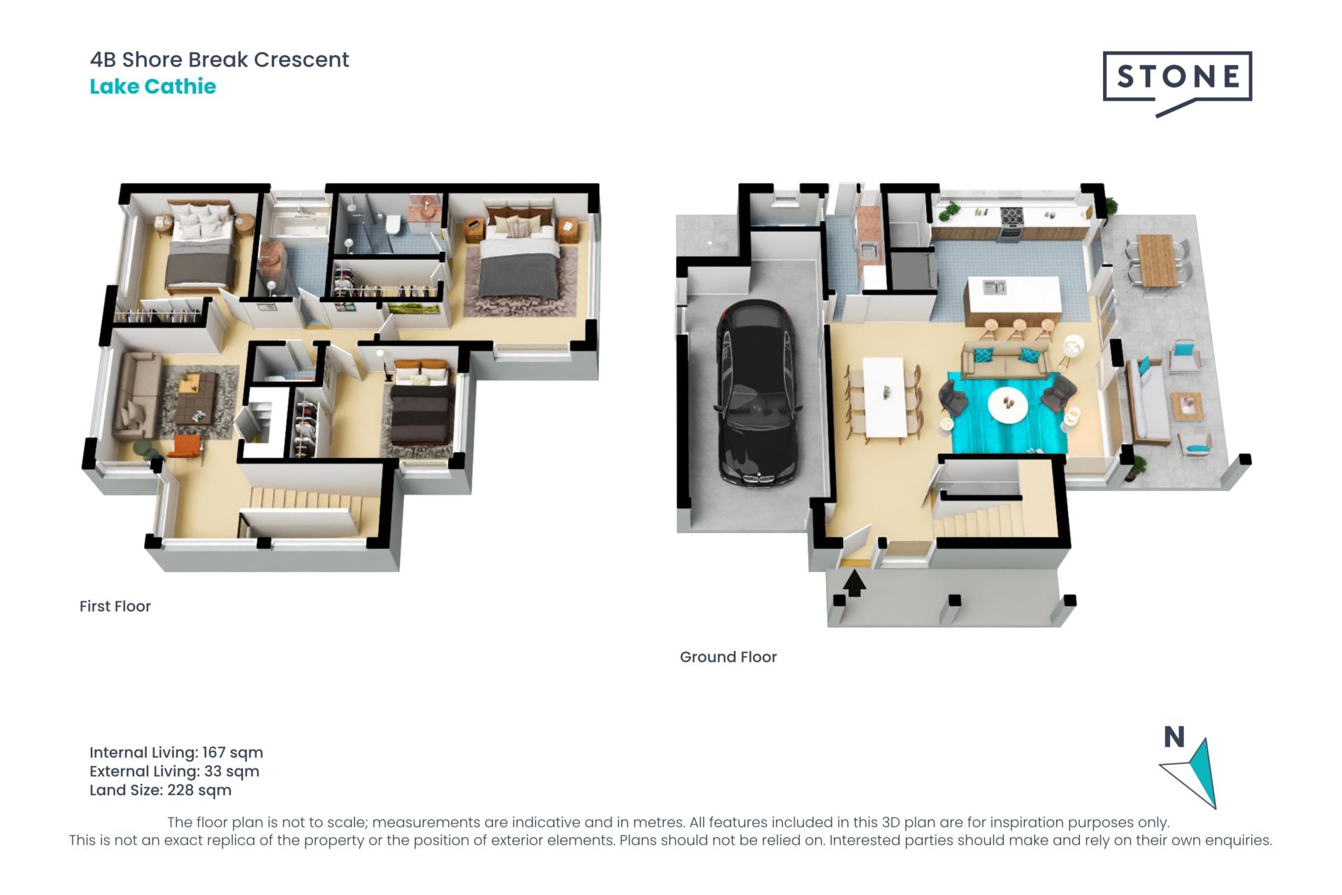 Modern coastal living, 350m from the pristine sands of Rainbow Beach