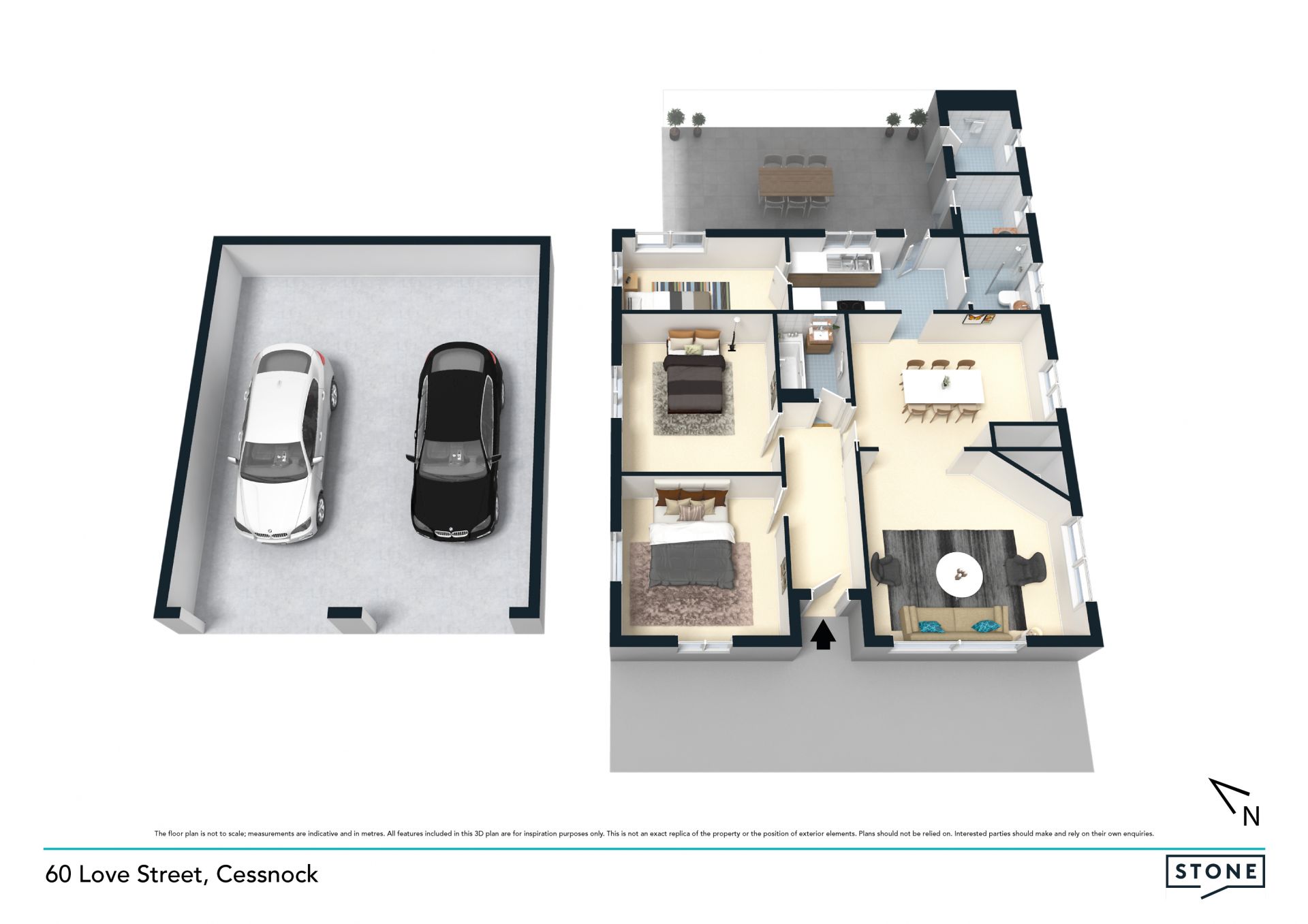 A superb start or renovation project in top locale