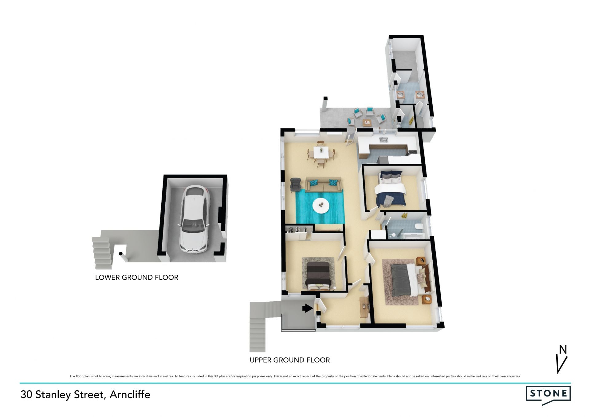 572sqm block,  dual access positioned on a cul-de-sac