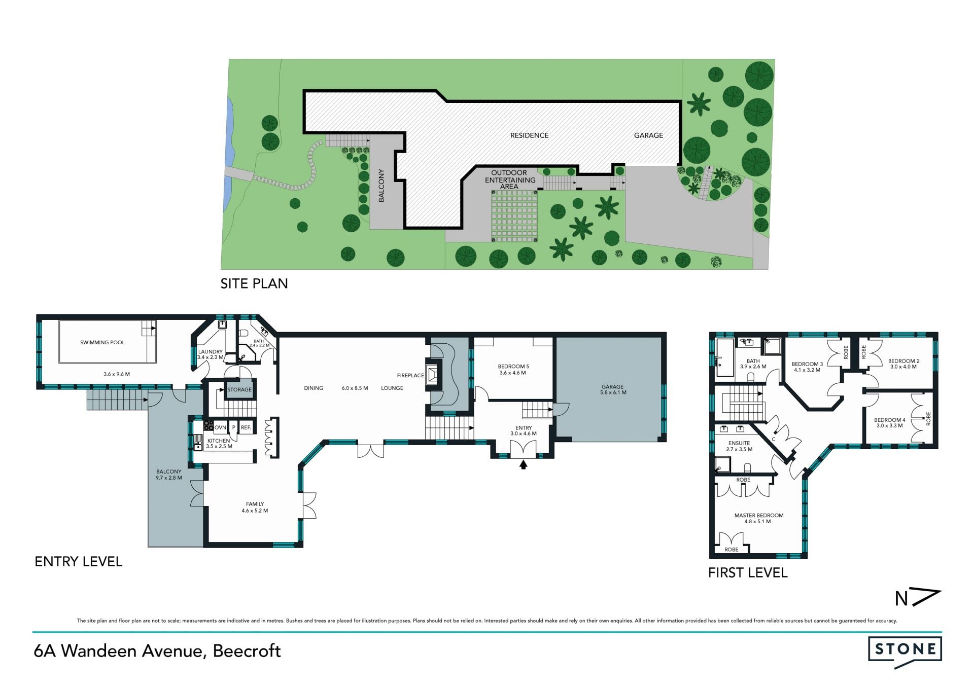 Family lifestyle of exceptional peace and privacy
