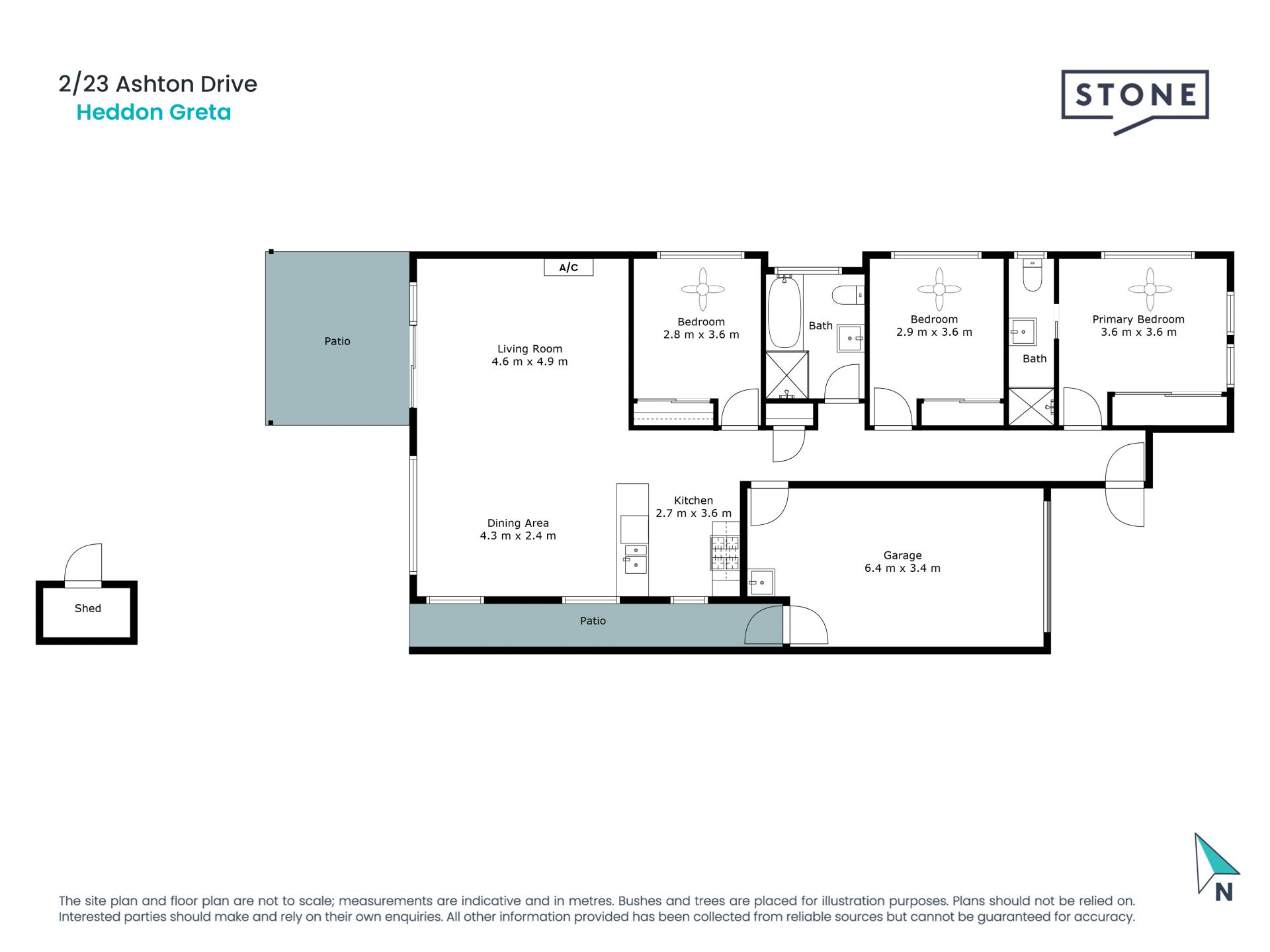 Light and Refreshed Three bedroom Home