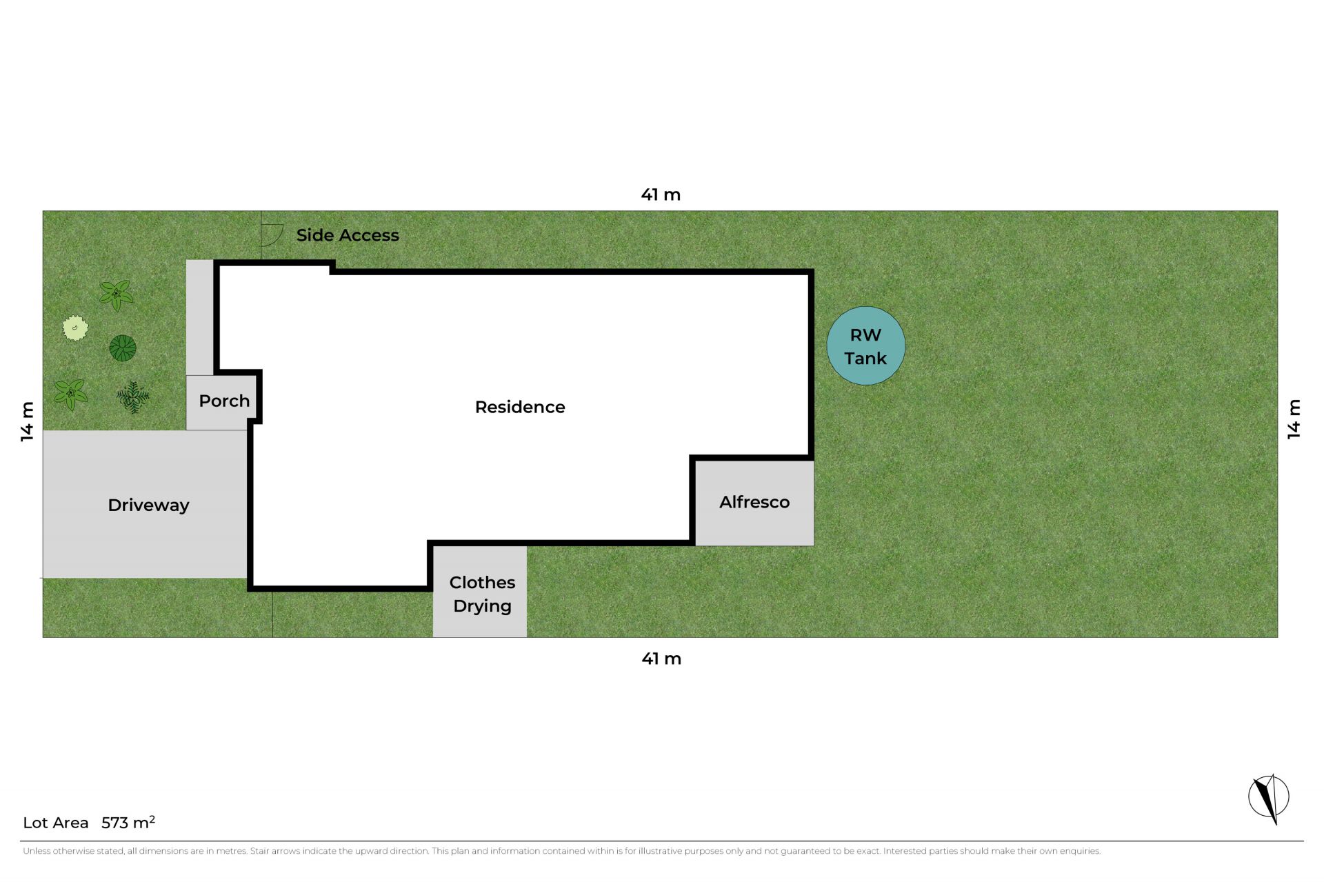 Family living in a wonderful location