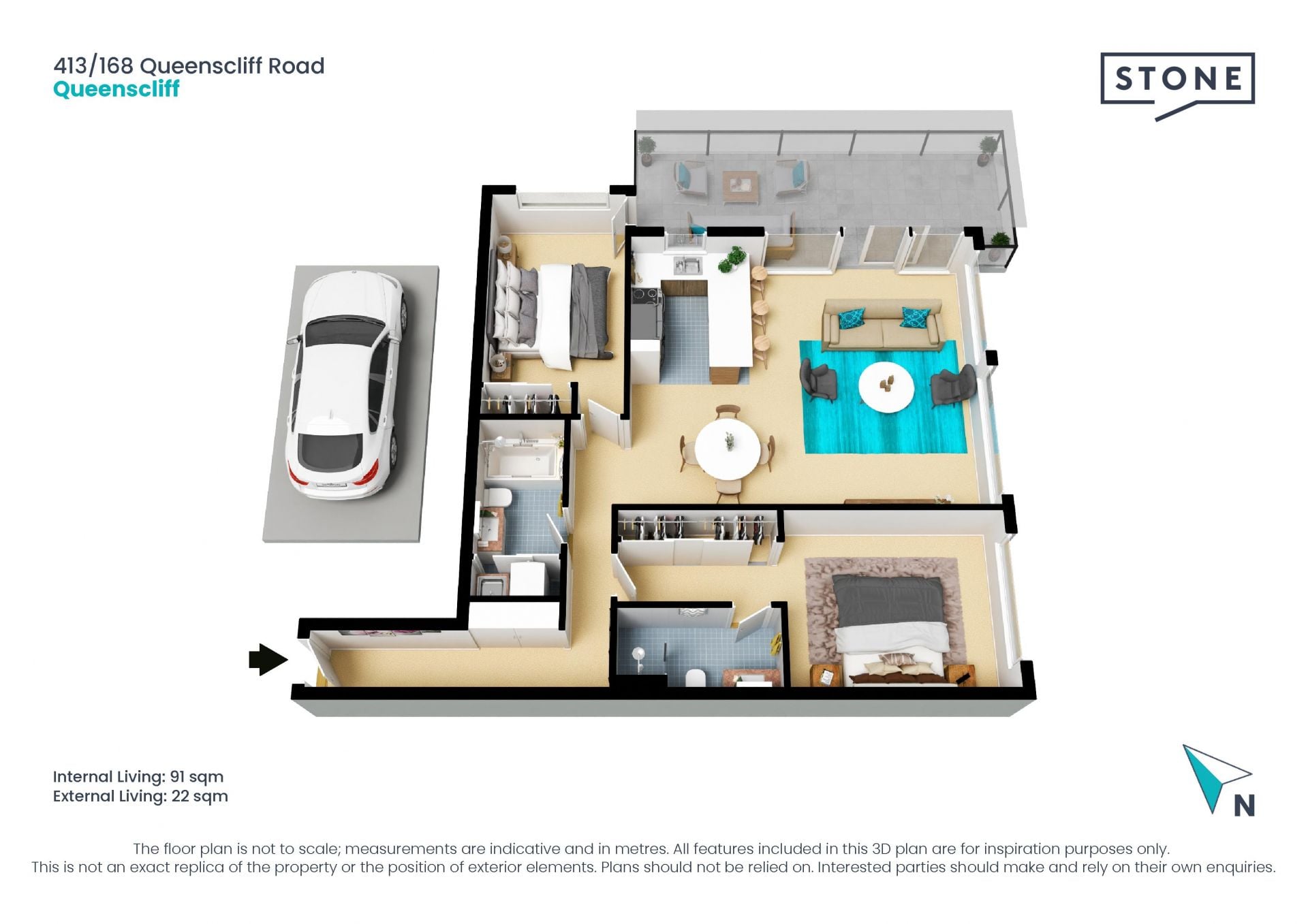 Resort-style apartment in a convenient, lifestyle location