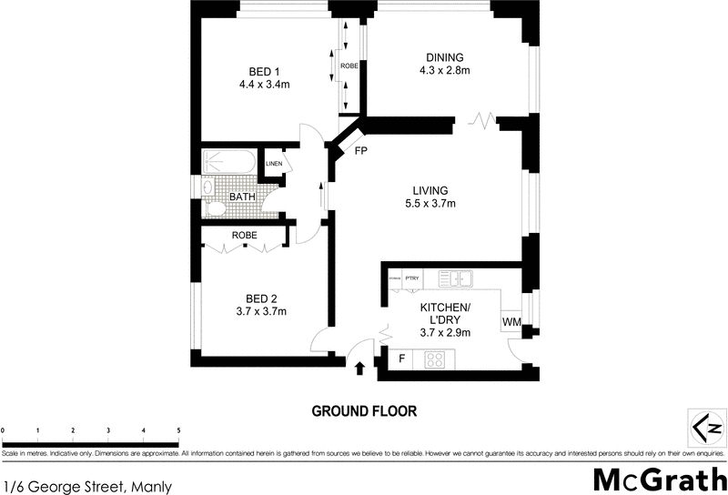 Pristine Federation apartment in prestige location