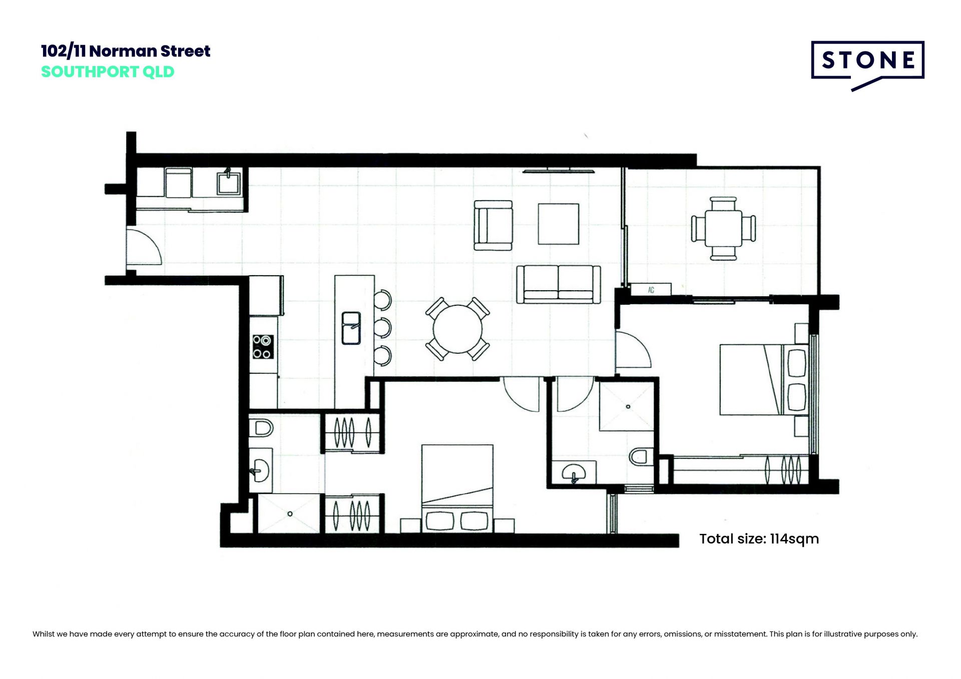 Boutique Apartment with Courtyard – Close to the Broadwater