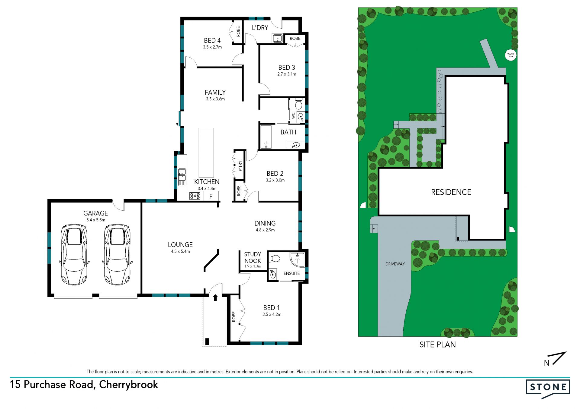 Fresh single level haven within metres of schools