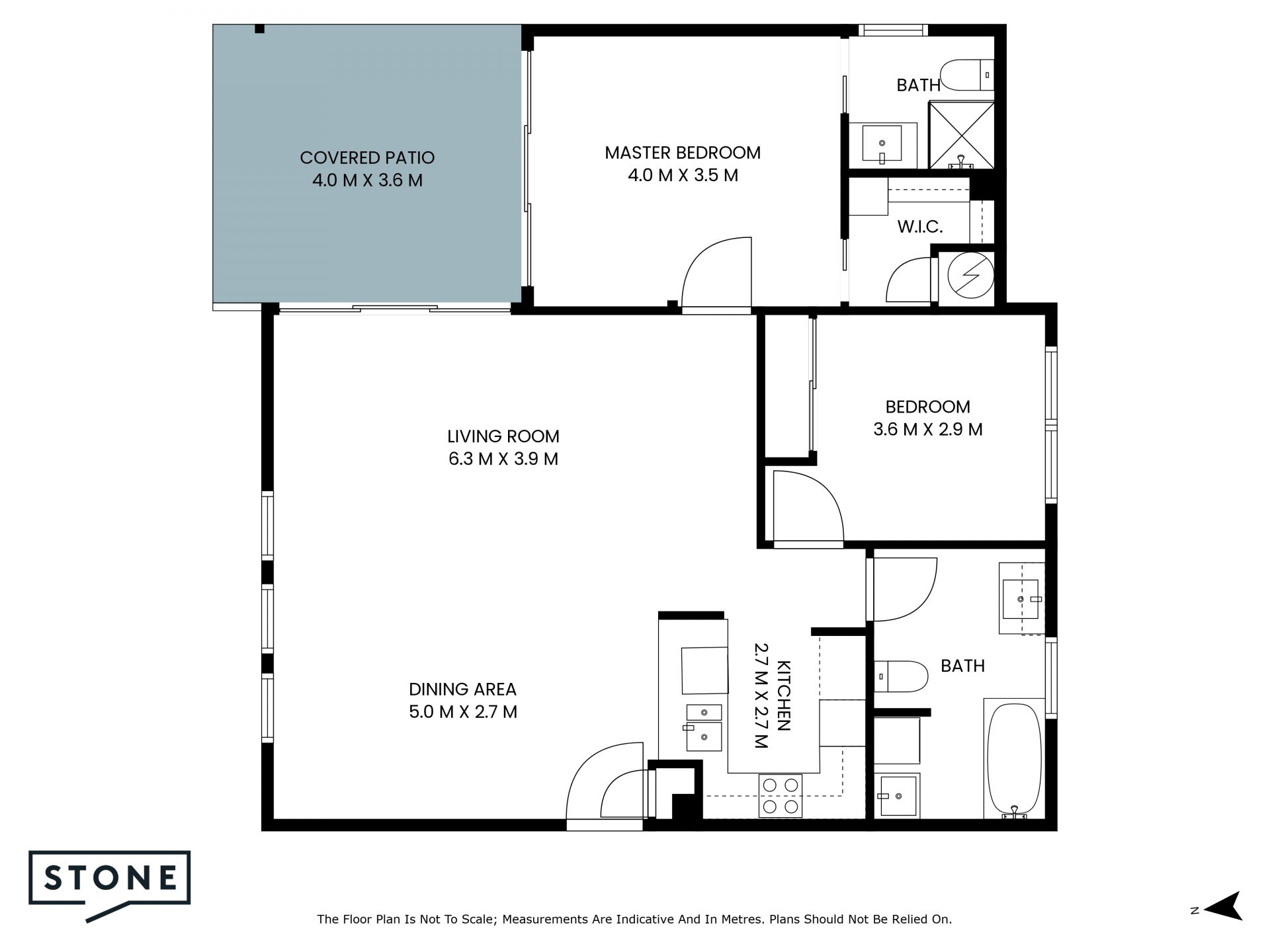 Convenience & two bedroom comfort in the Inner North!