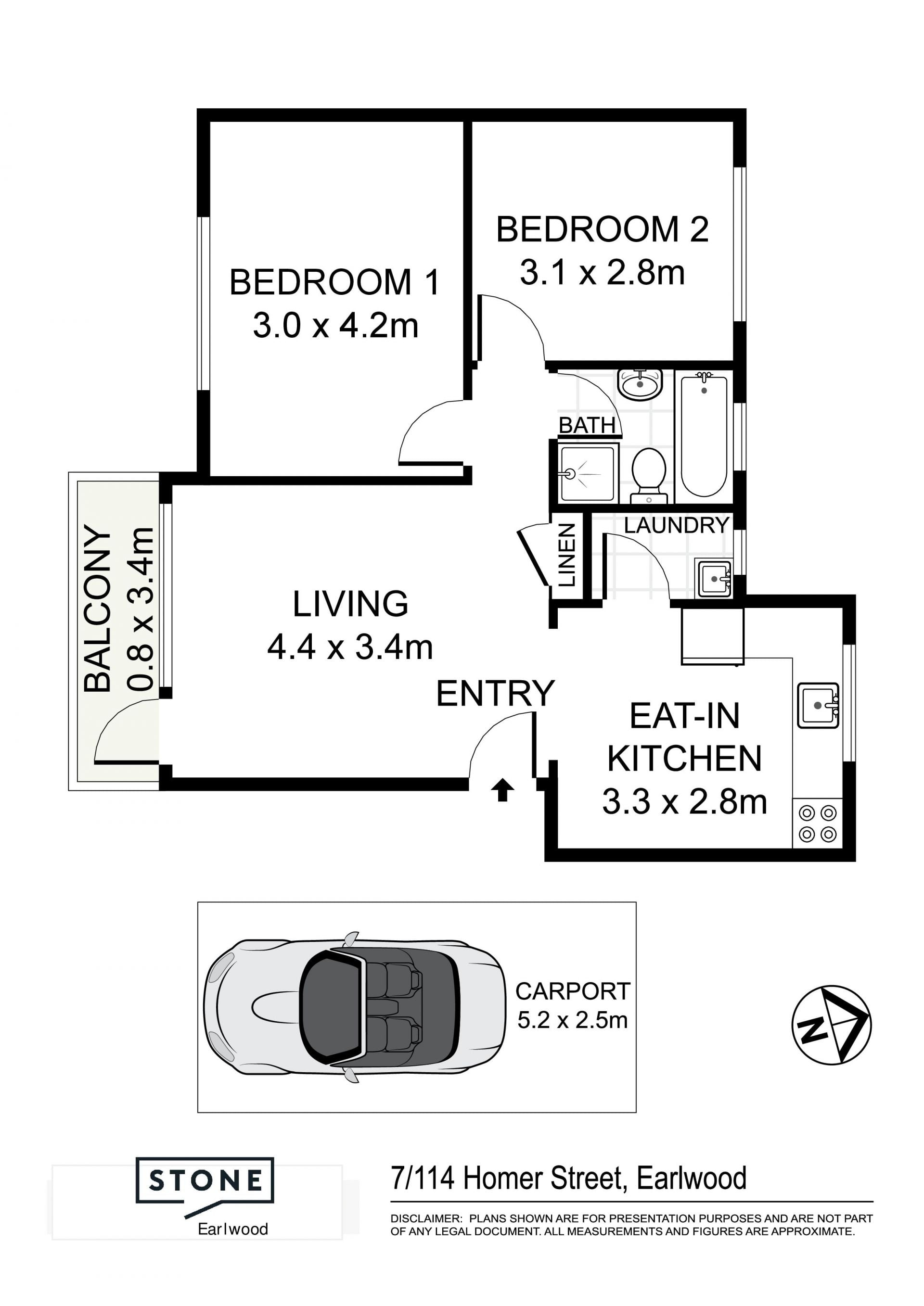 2 BEDROOM APARTMENT