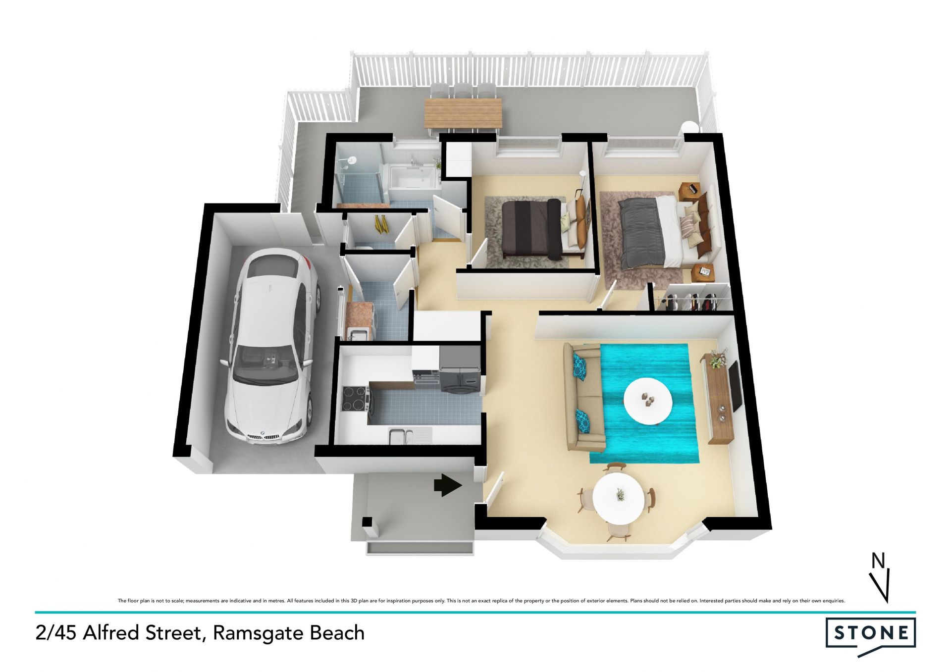 Single level living at its beachside best