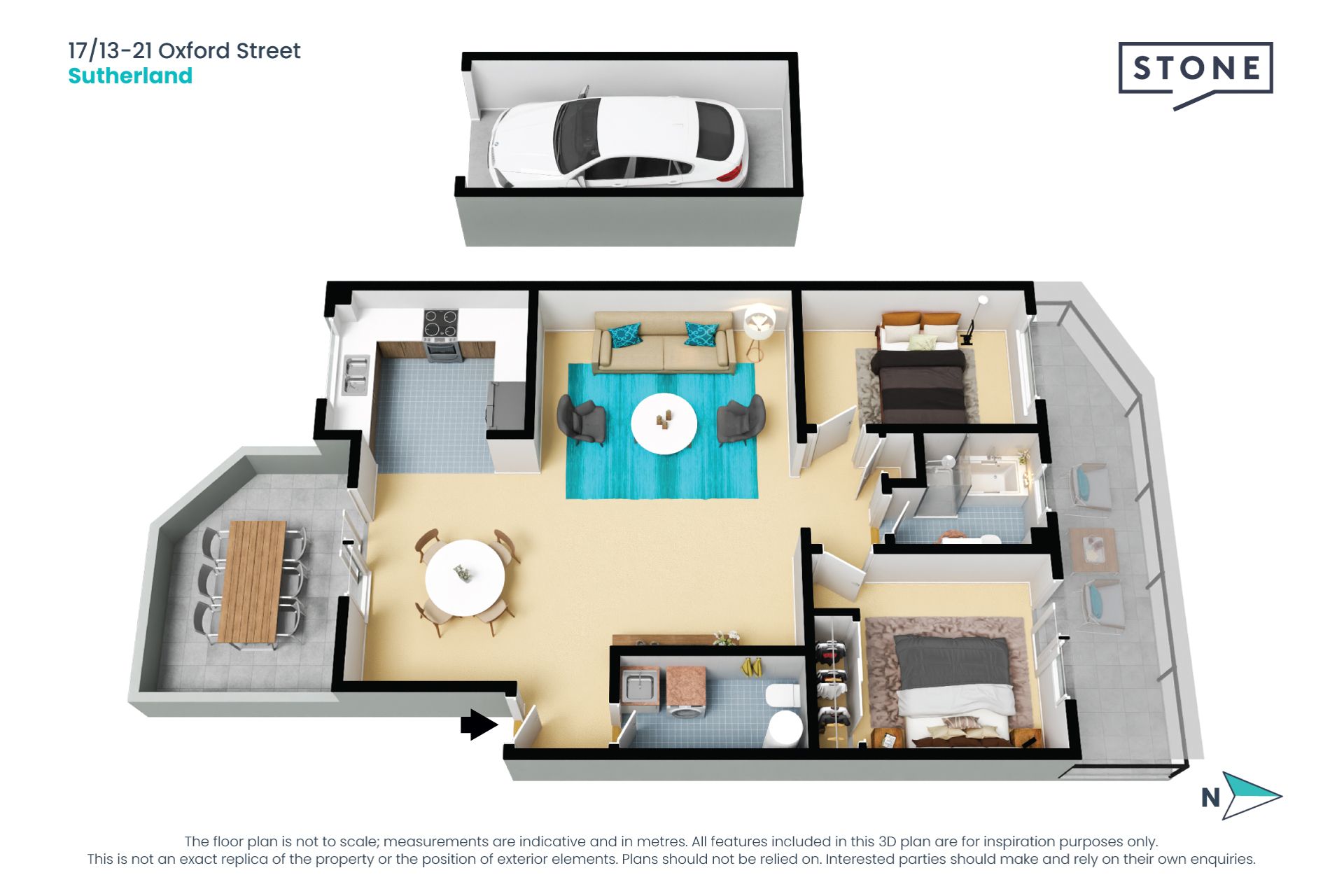 Spacious apartment in ultra-convenient location
