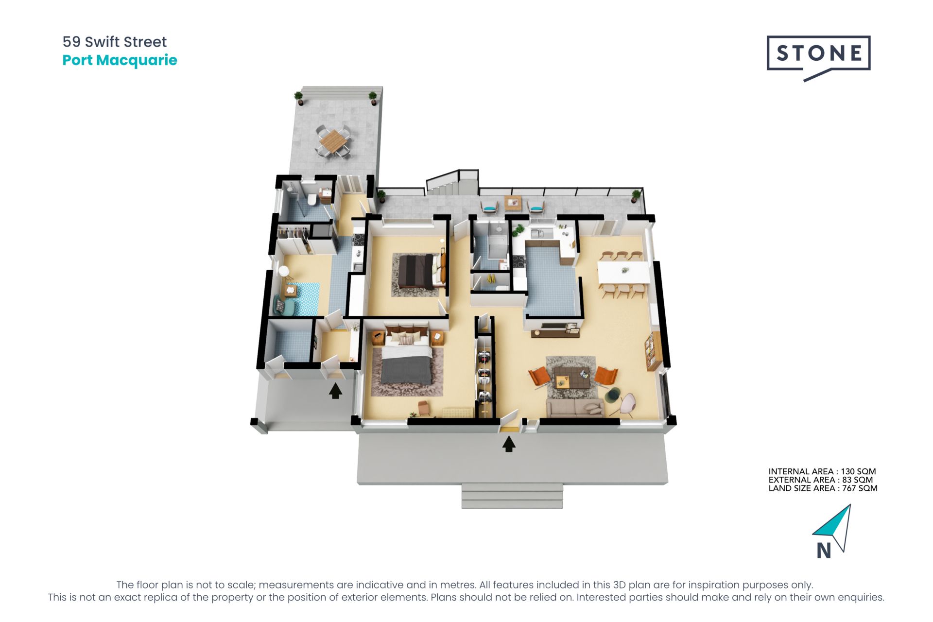 Immaculate Beachside Home + Studio with Ocean Views & Income Potential