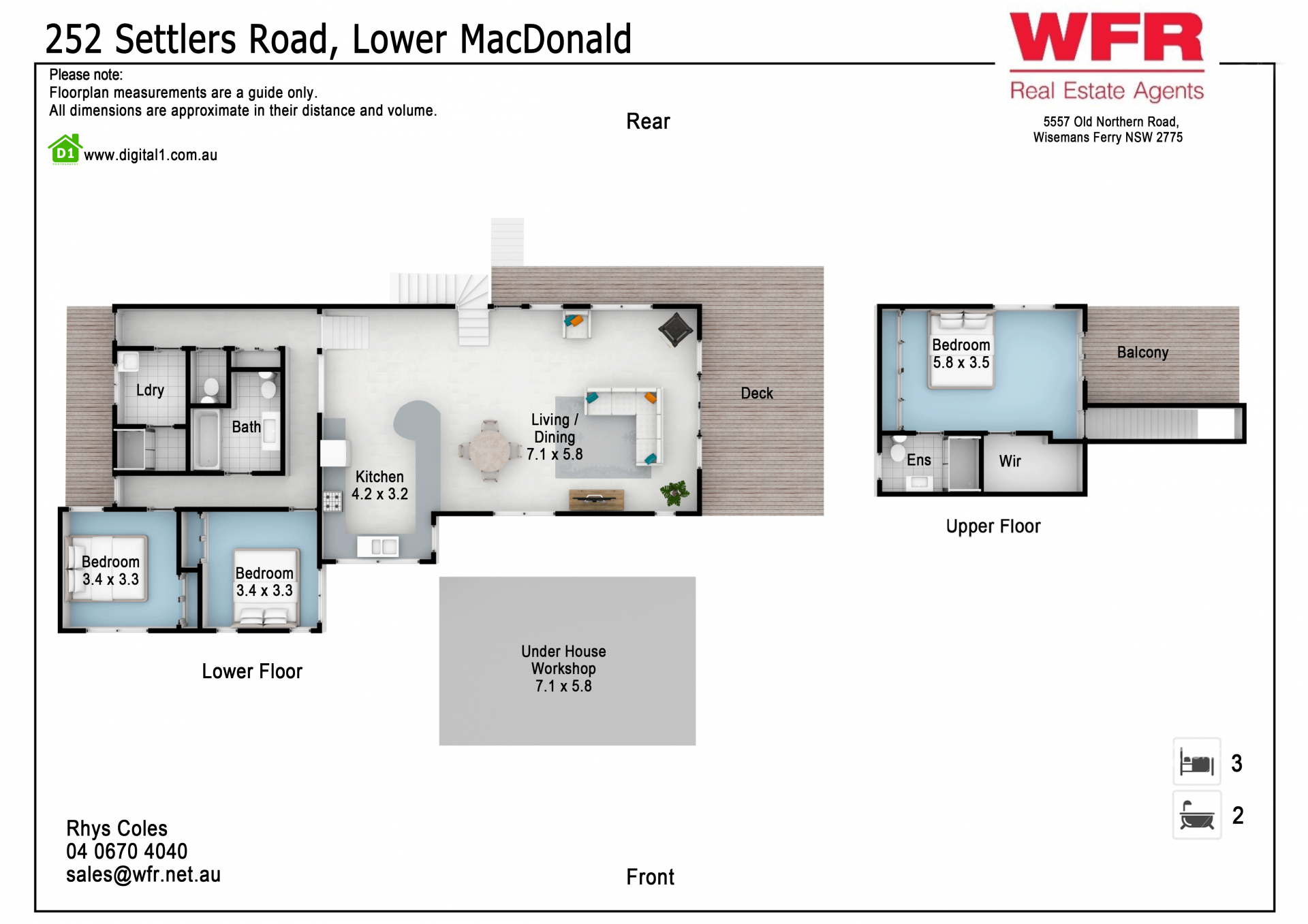 Spacious 3 Bedroom Rural Home Close To Wisemans Ferry