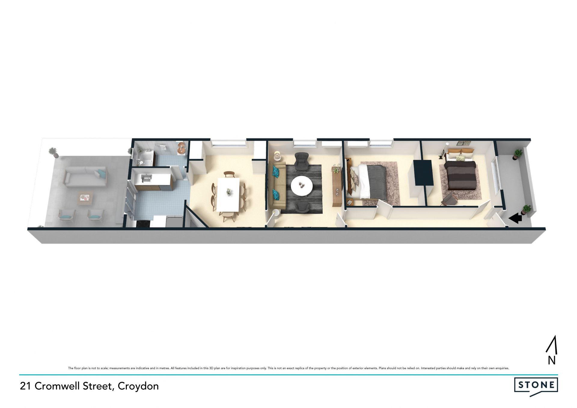 Charming and spacious semi