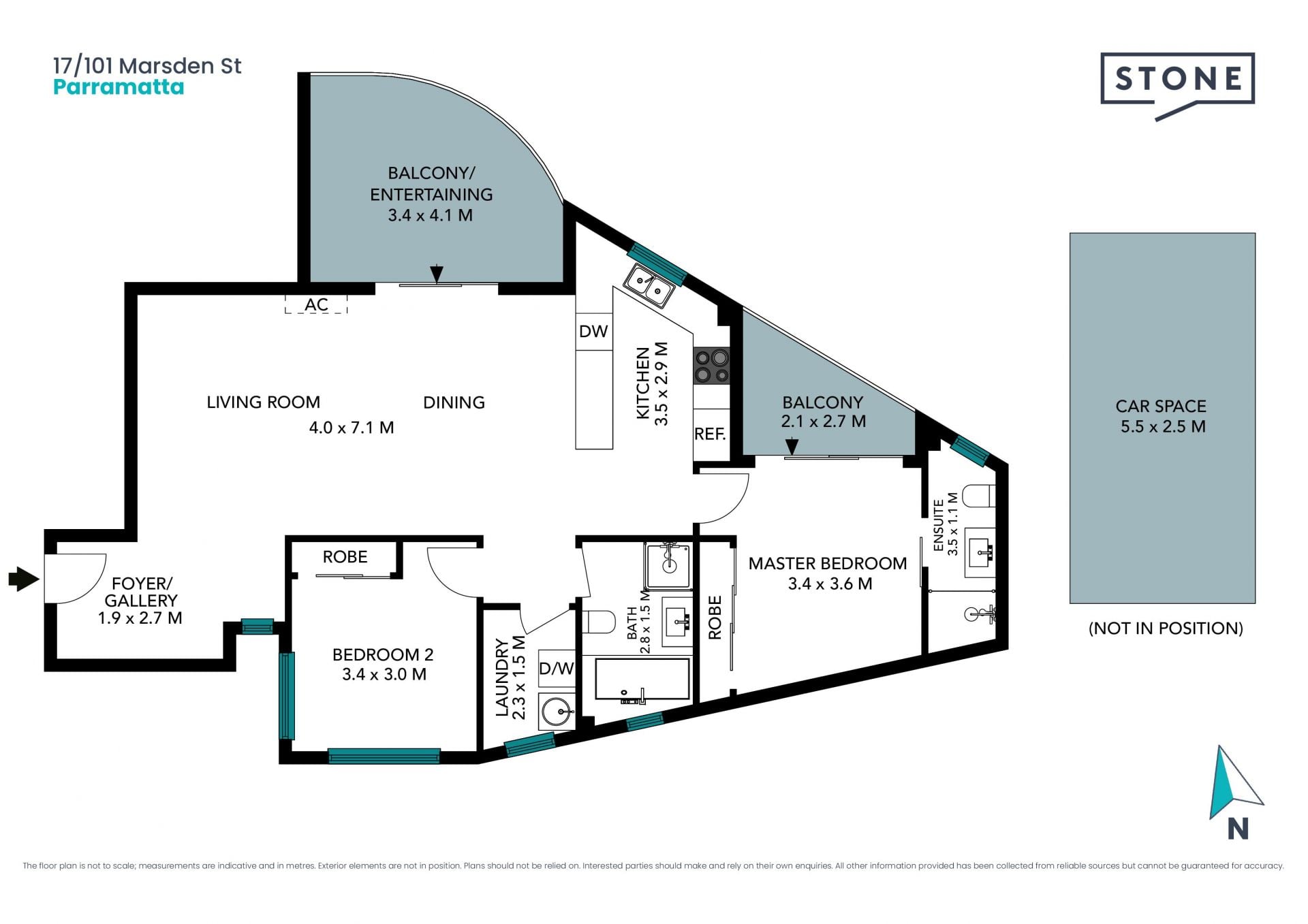 Modern Two Bedroom Apartment