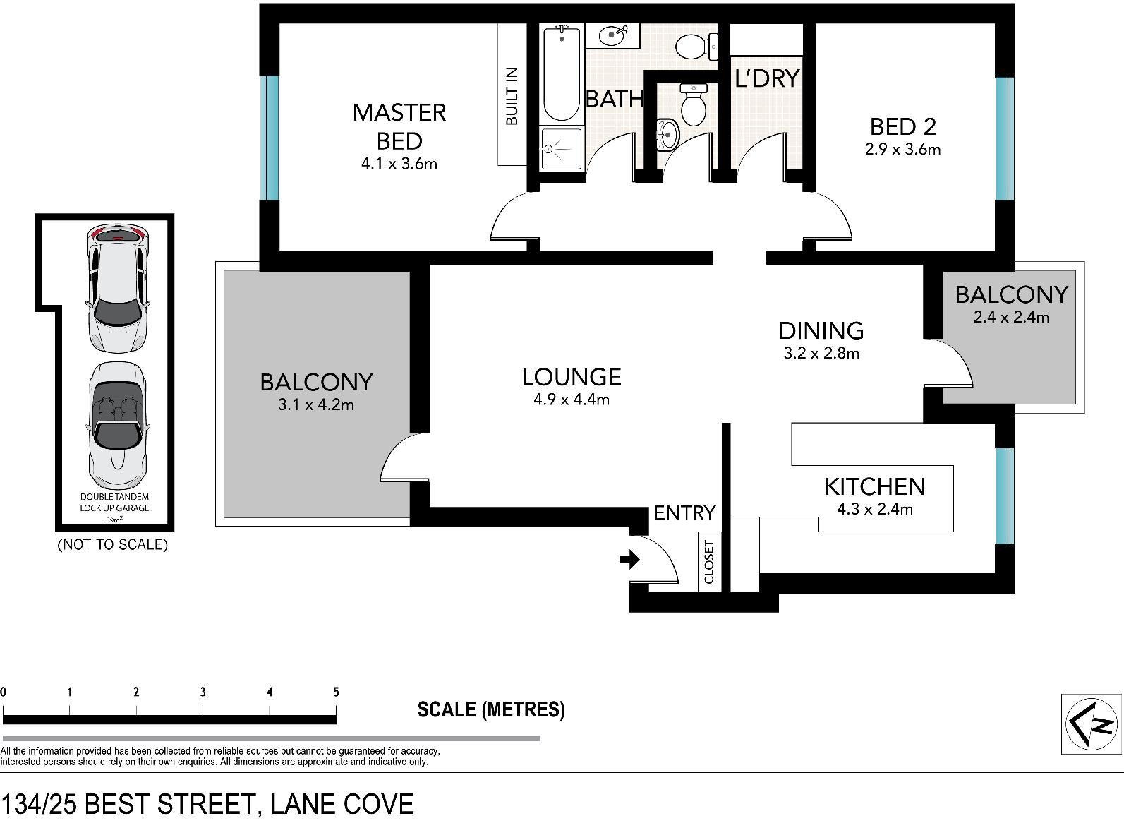 Spacious, tranquil and convenient
