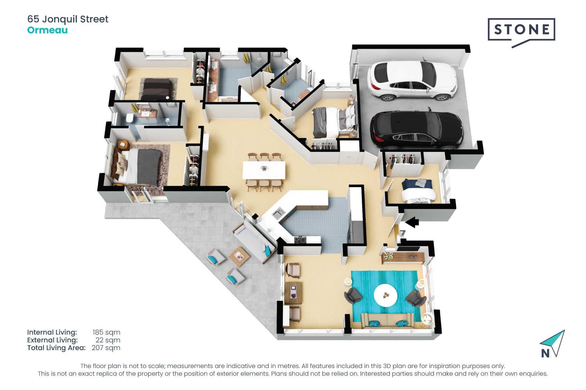 Vacant, modernized, and in turn-key-ready condition