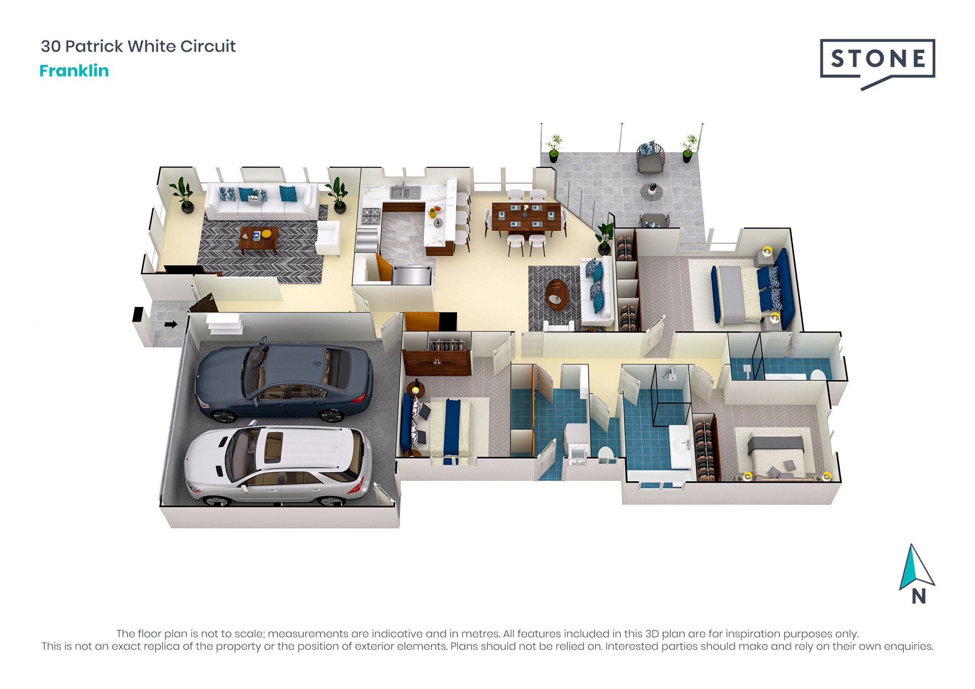 Turn-key ready 3 bedroom home opposite pond and playground.