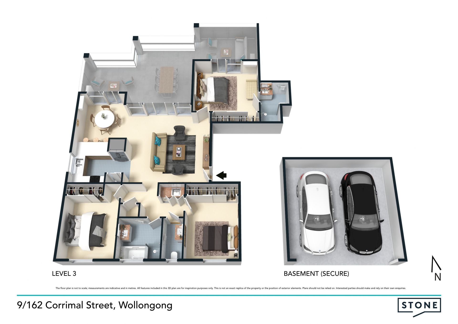 Radiant retreat in walk-to-everywhere locale