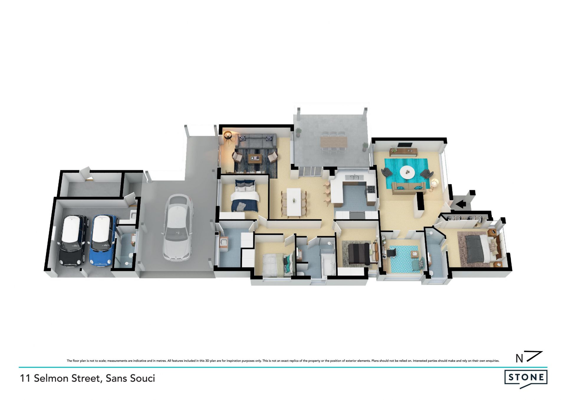 Family entertainer in quiet beachside pocket