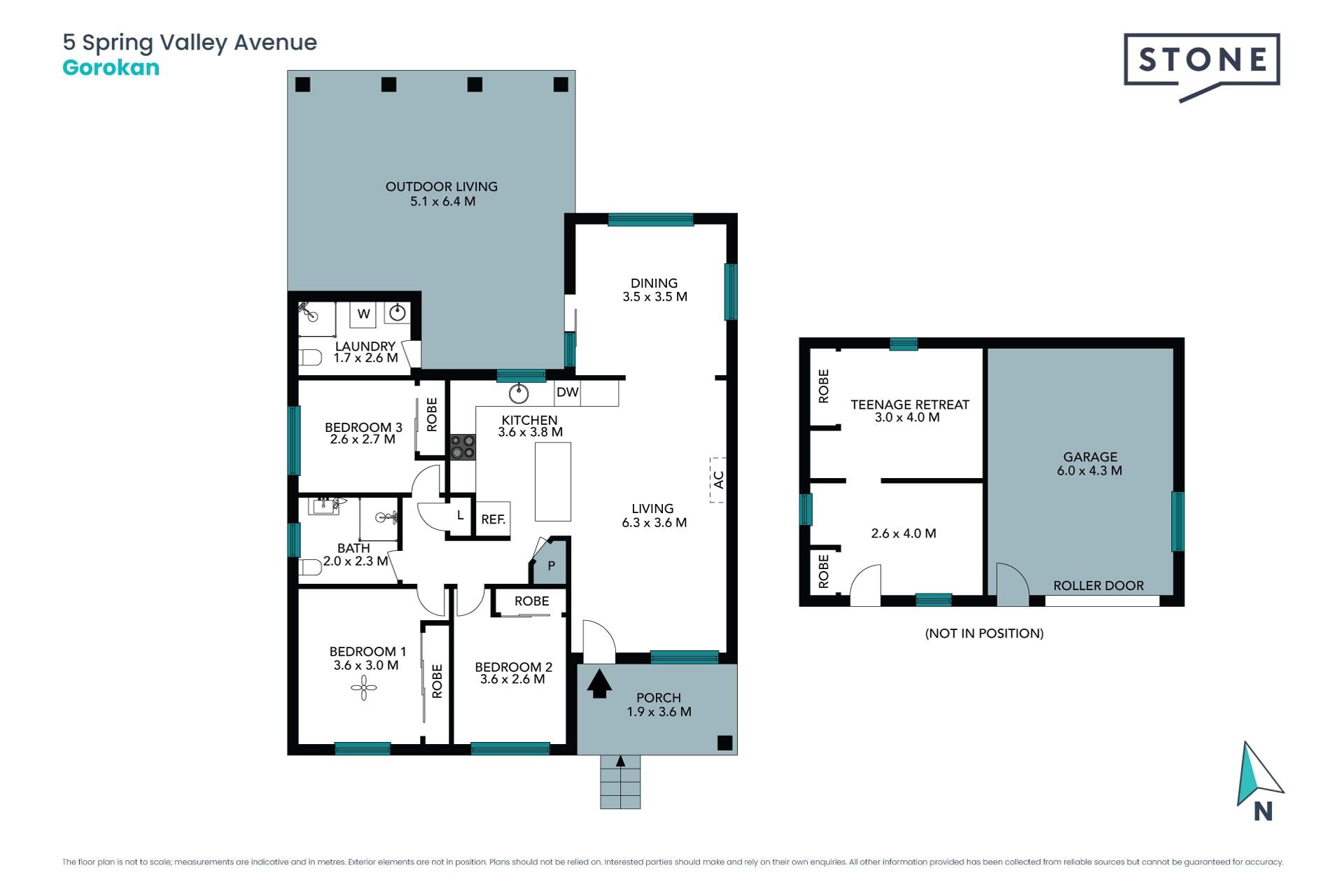 Walking distance to lake and shops