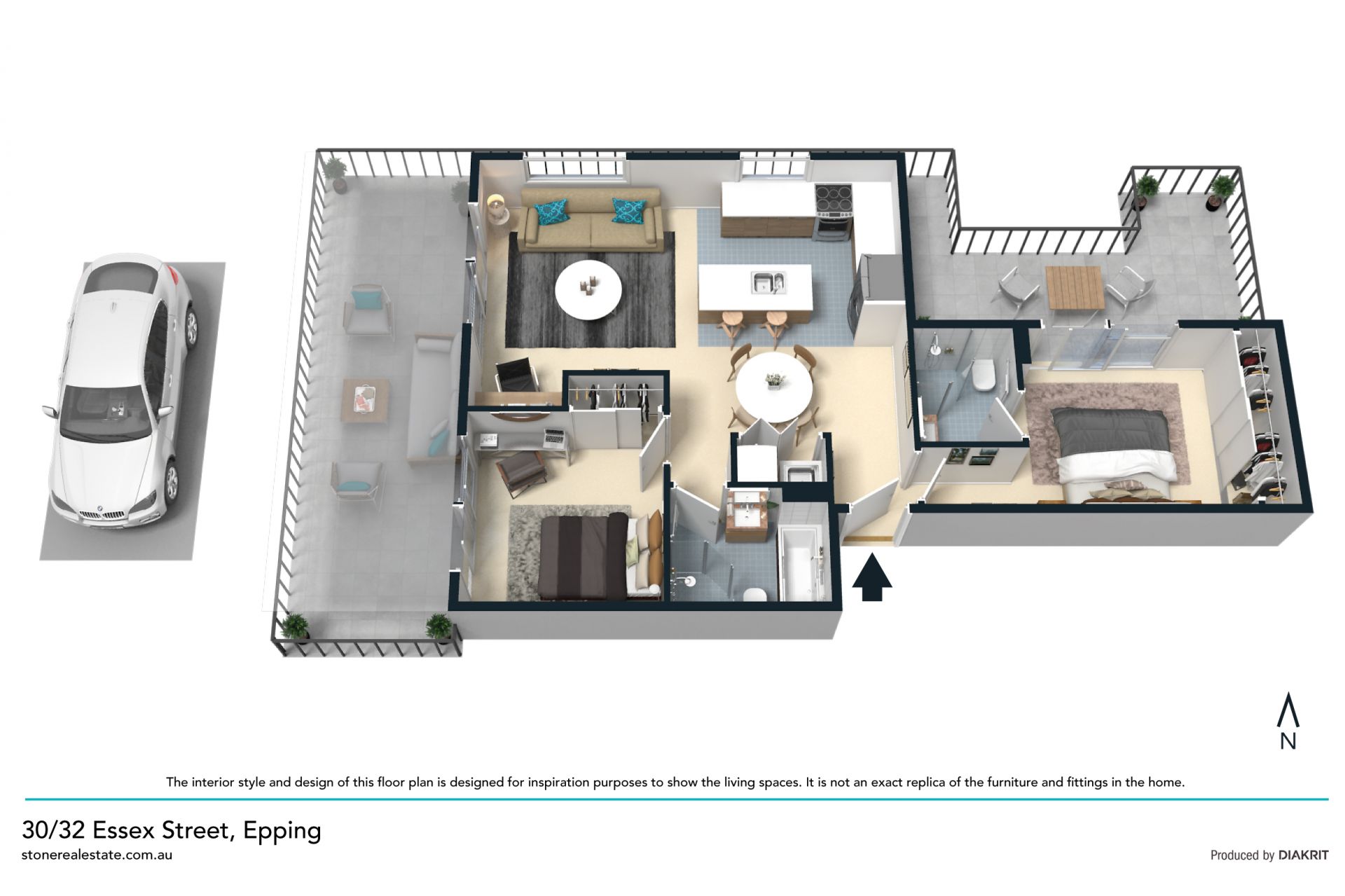 Brand New luxury apartment in the heart of Epping