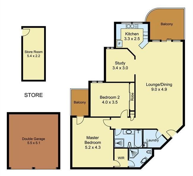 Perfectly positioned spacious apartment