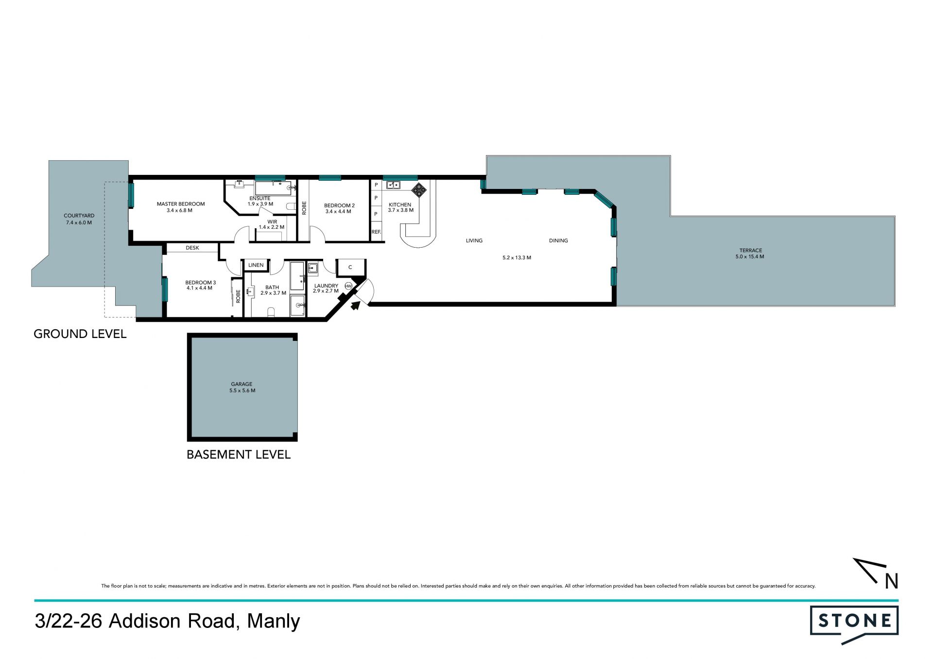 359sqm waterfront apartment with harbour views