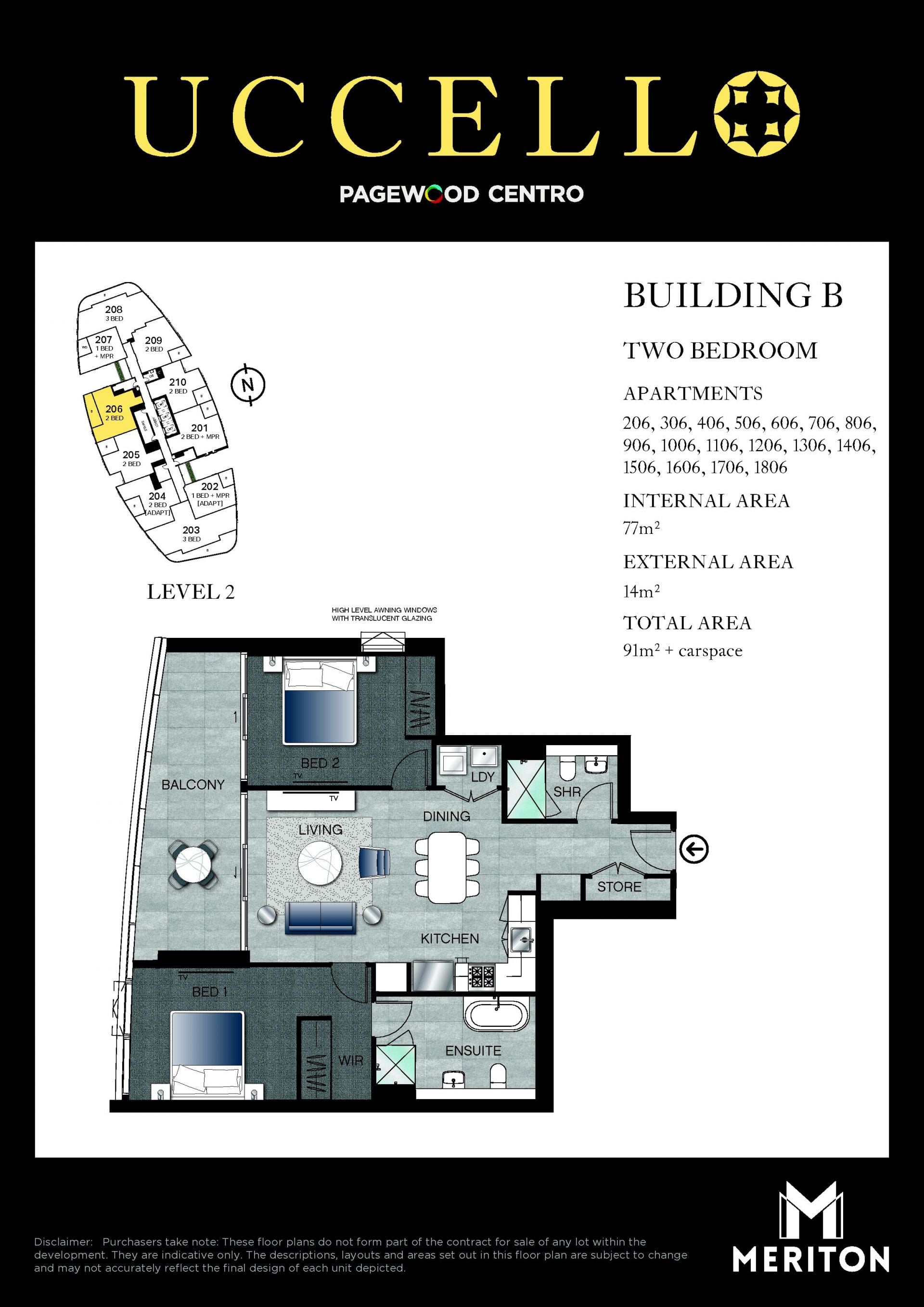 FULLY FURNISHED BRAND NEW LUXURY TWO BEDROOMS APARTMENT IN EASTGARDENS