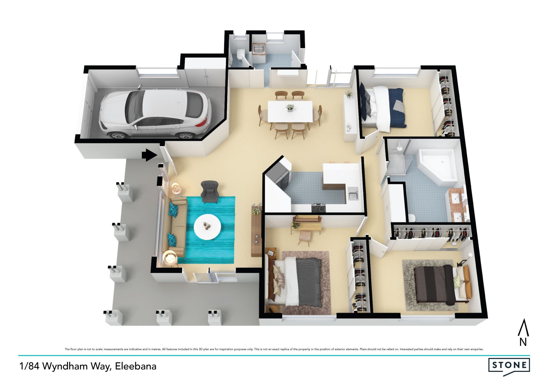 Quality built spacious duplex