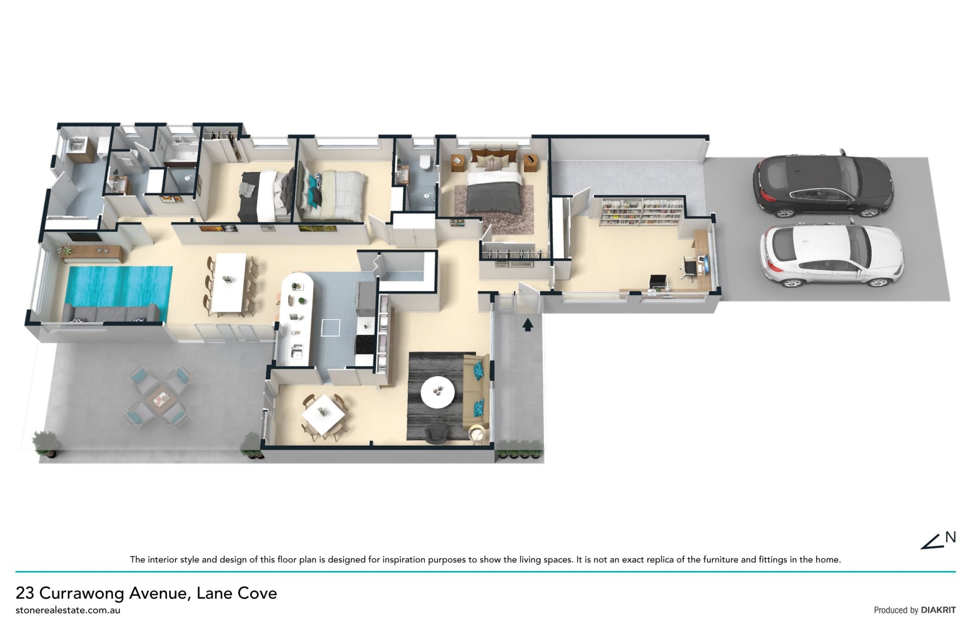 Peaceful lifestyle, northerly single level living with convenience