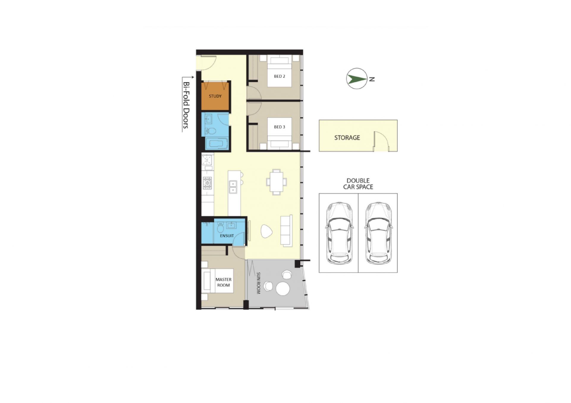 3 Beds With Prefect Waterfront View