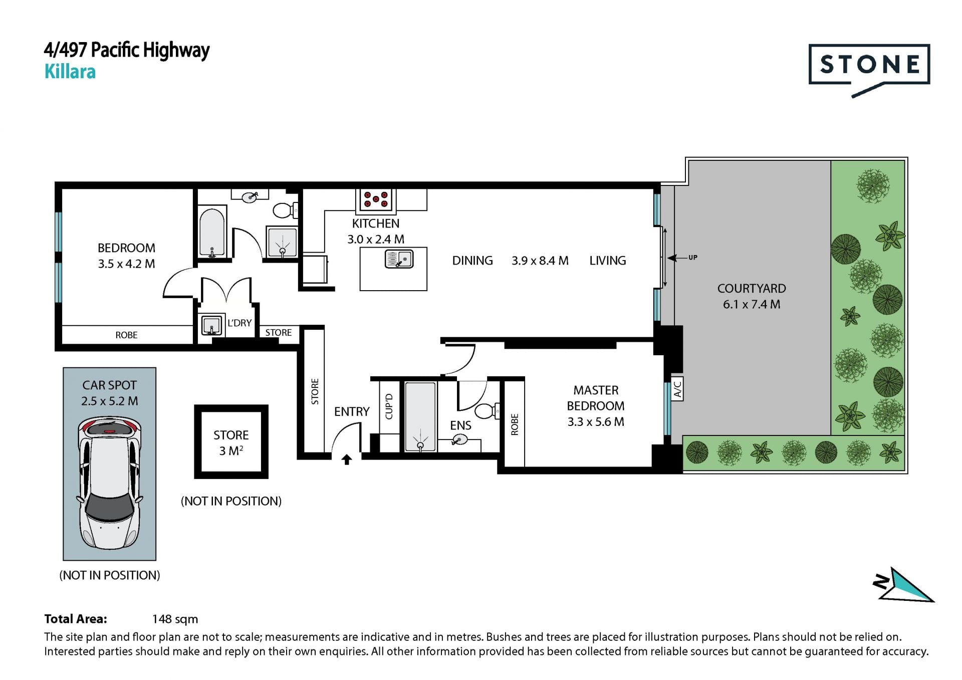 Convenient sunny and tranquil house-like appeal