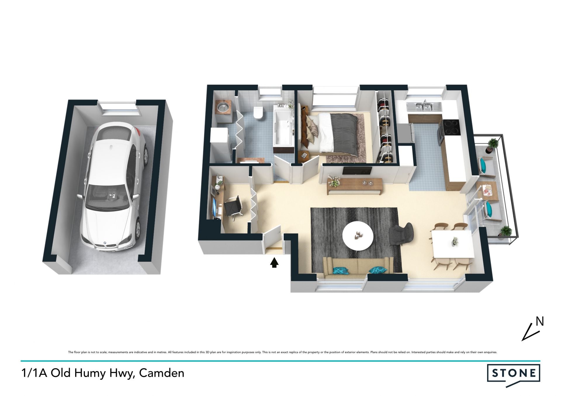 Comfortable Unit close to town