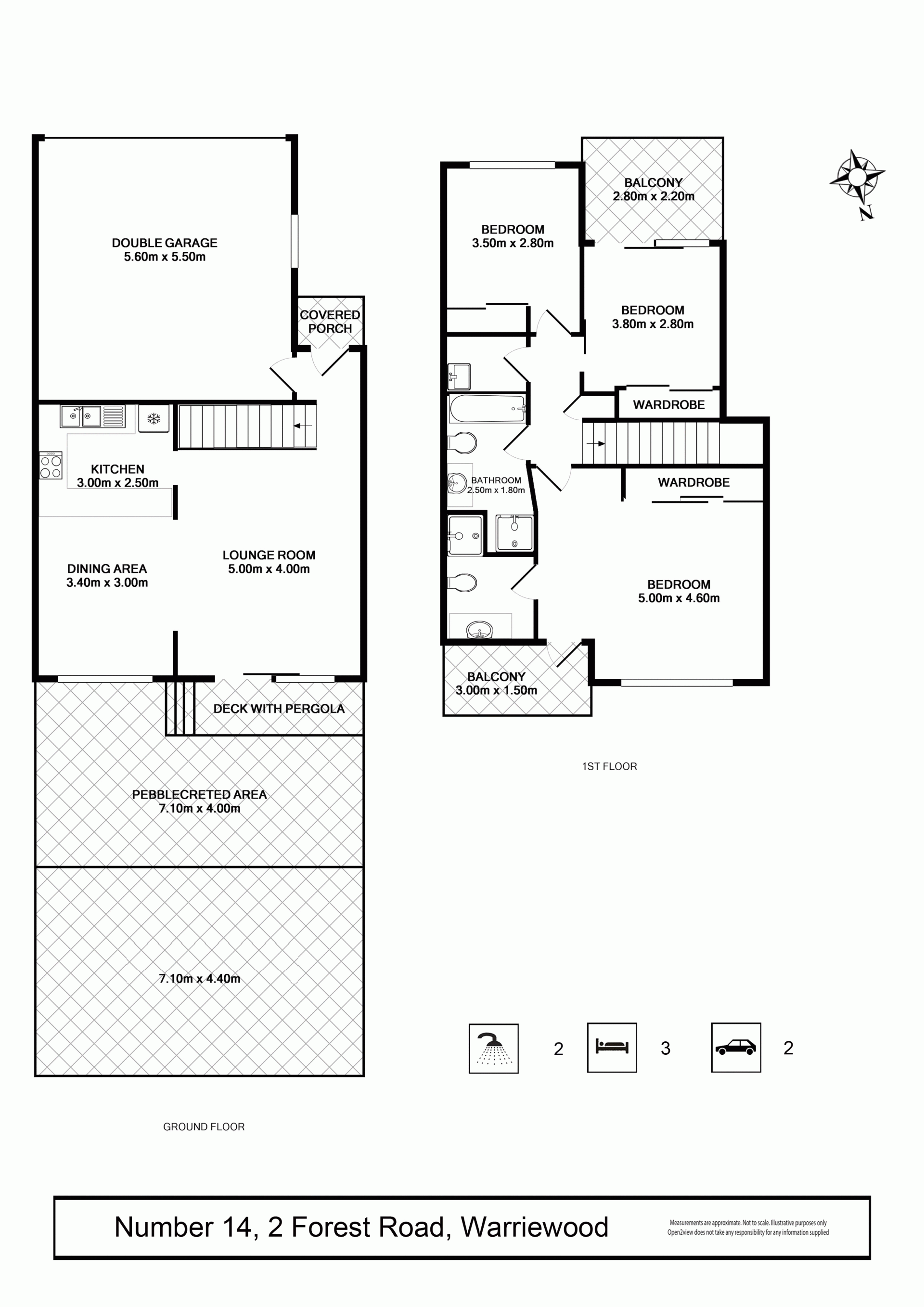 North Facing Town Home - Pet Friendly