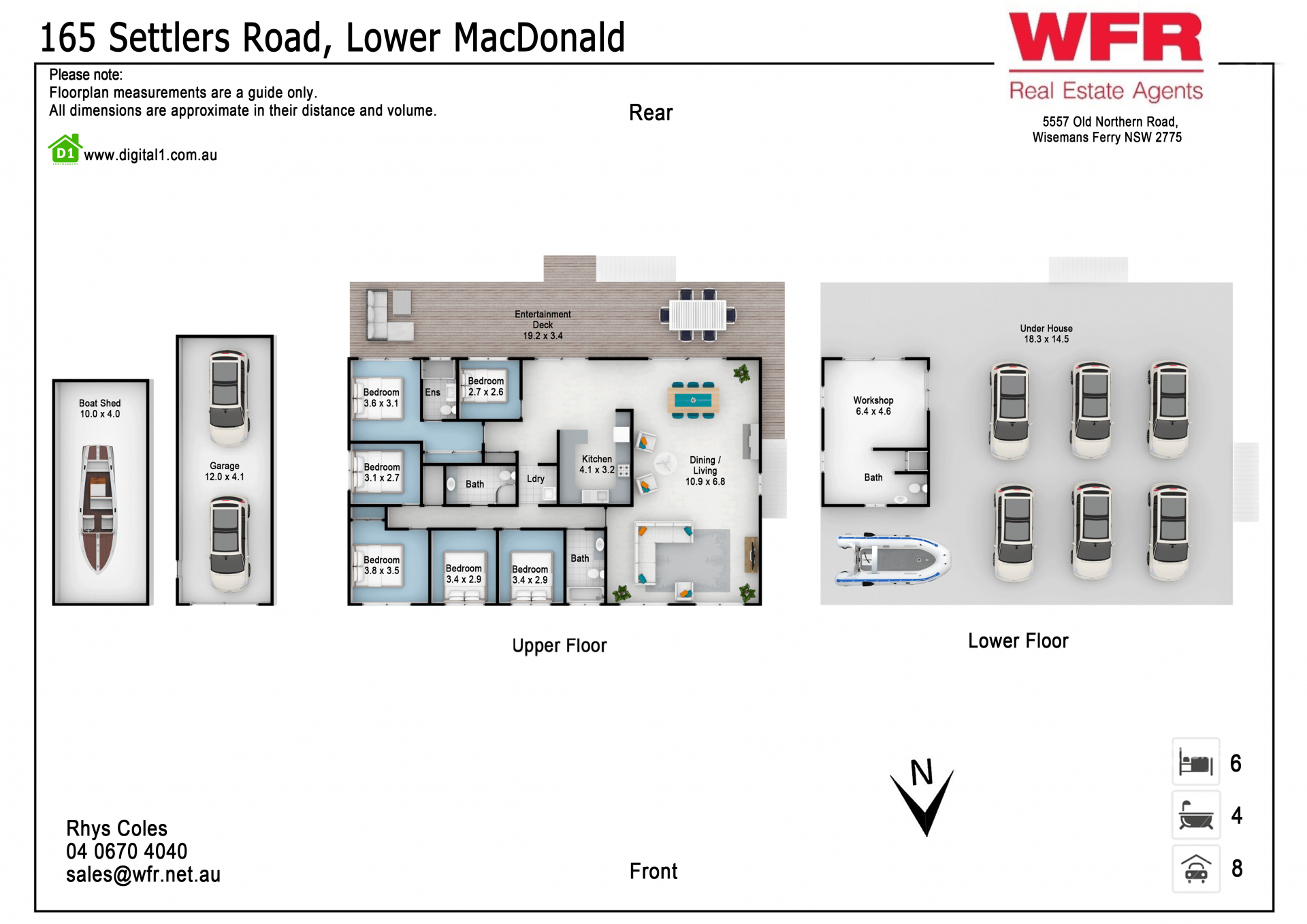 The Ultimate Weekender - 2.5 acres, large home & tennis court all in a sought after riverside location!