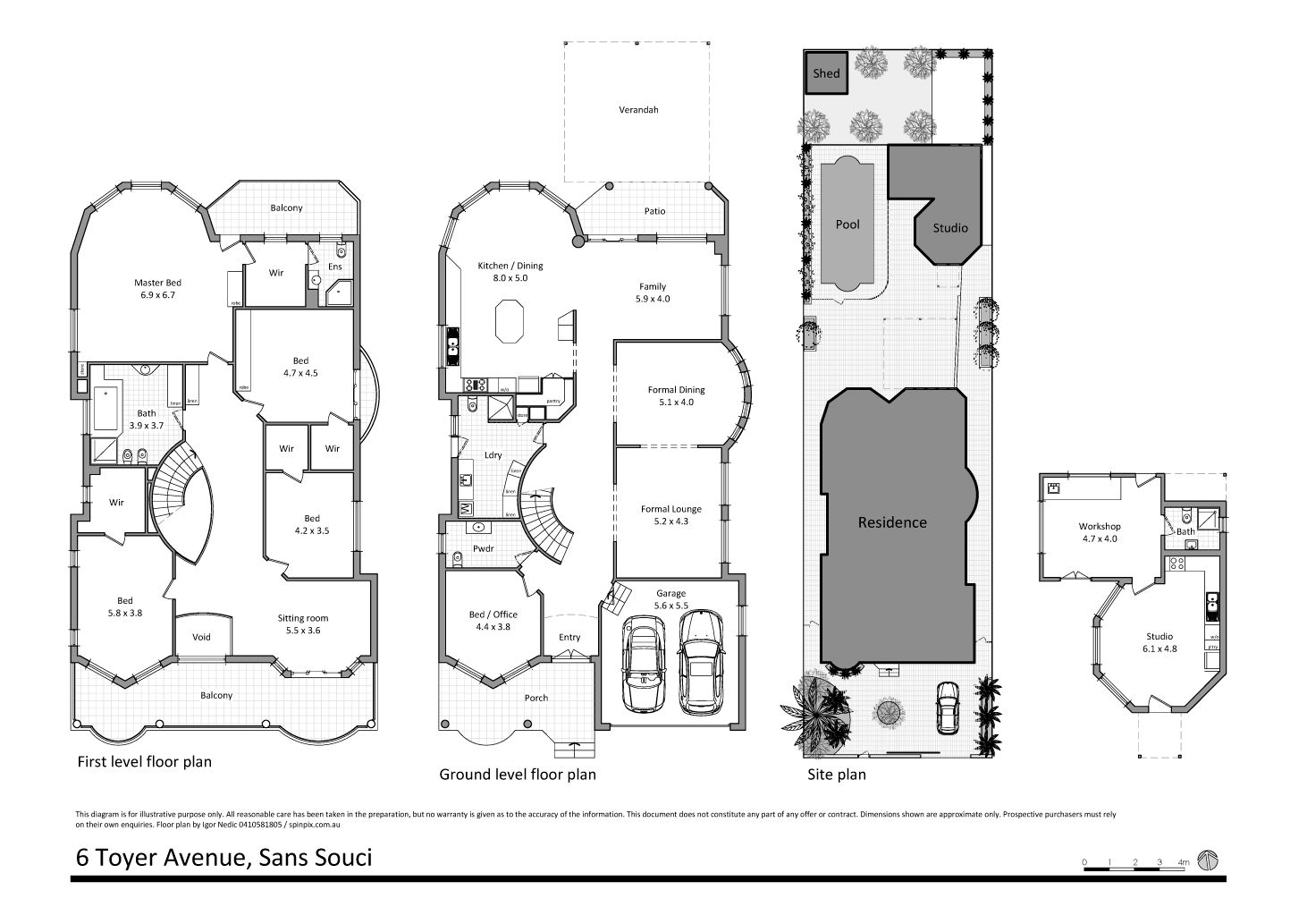 Enormous Family Residence on 854m2 approx of land