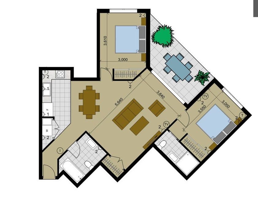 Easy living close to it All