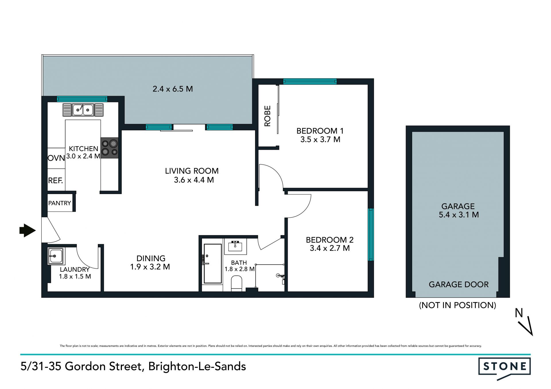 An enticing entry level or bayside investment