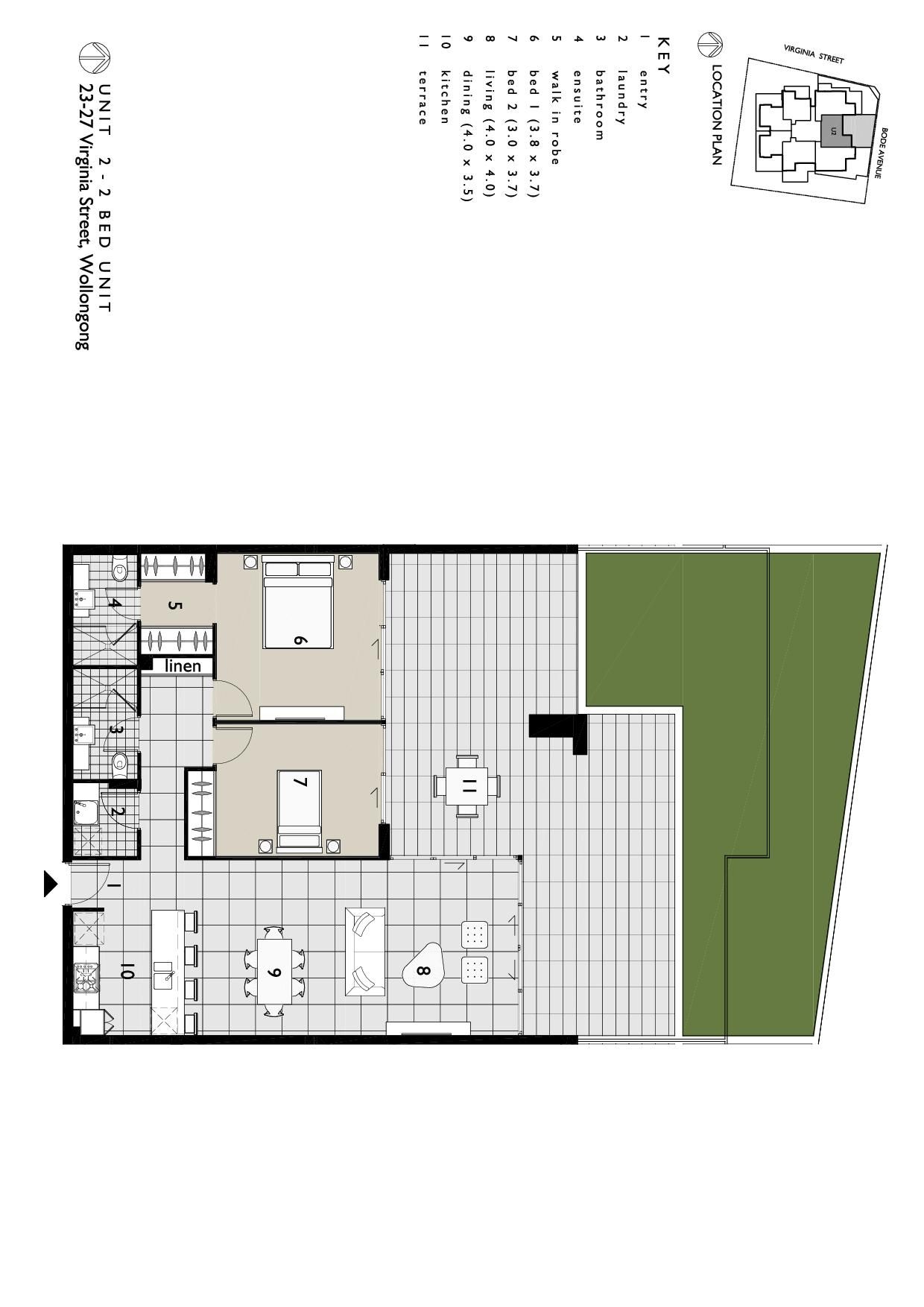 Large ground floor apartment