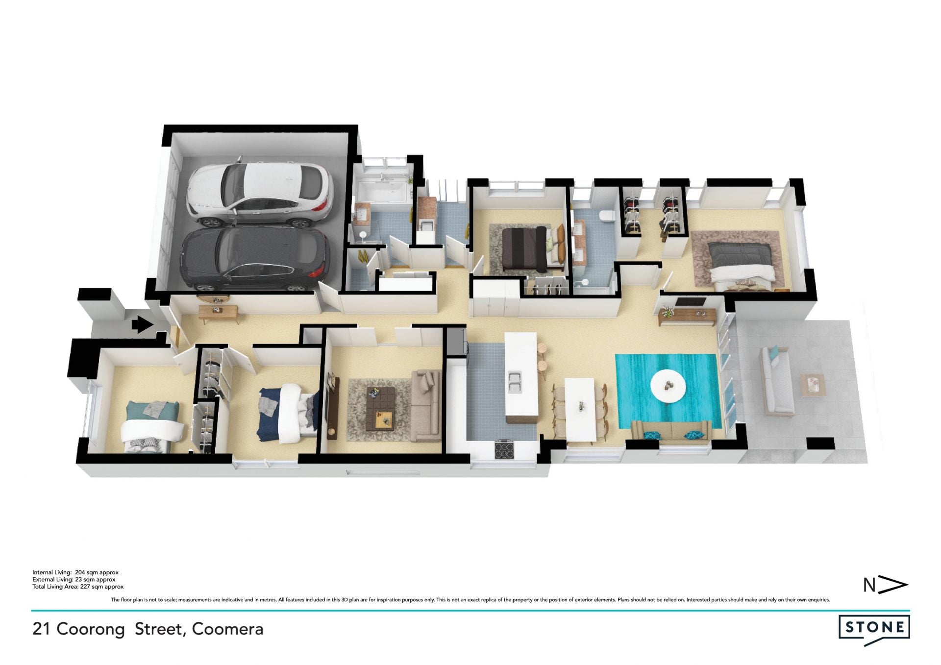 Sophisticated living in coveted location