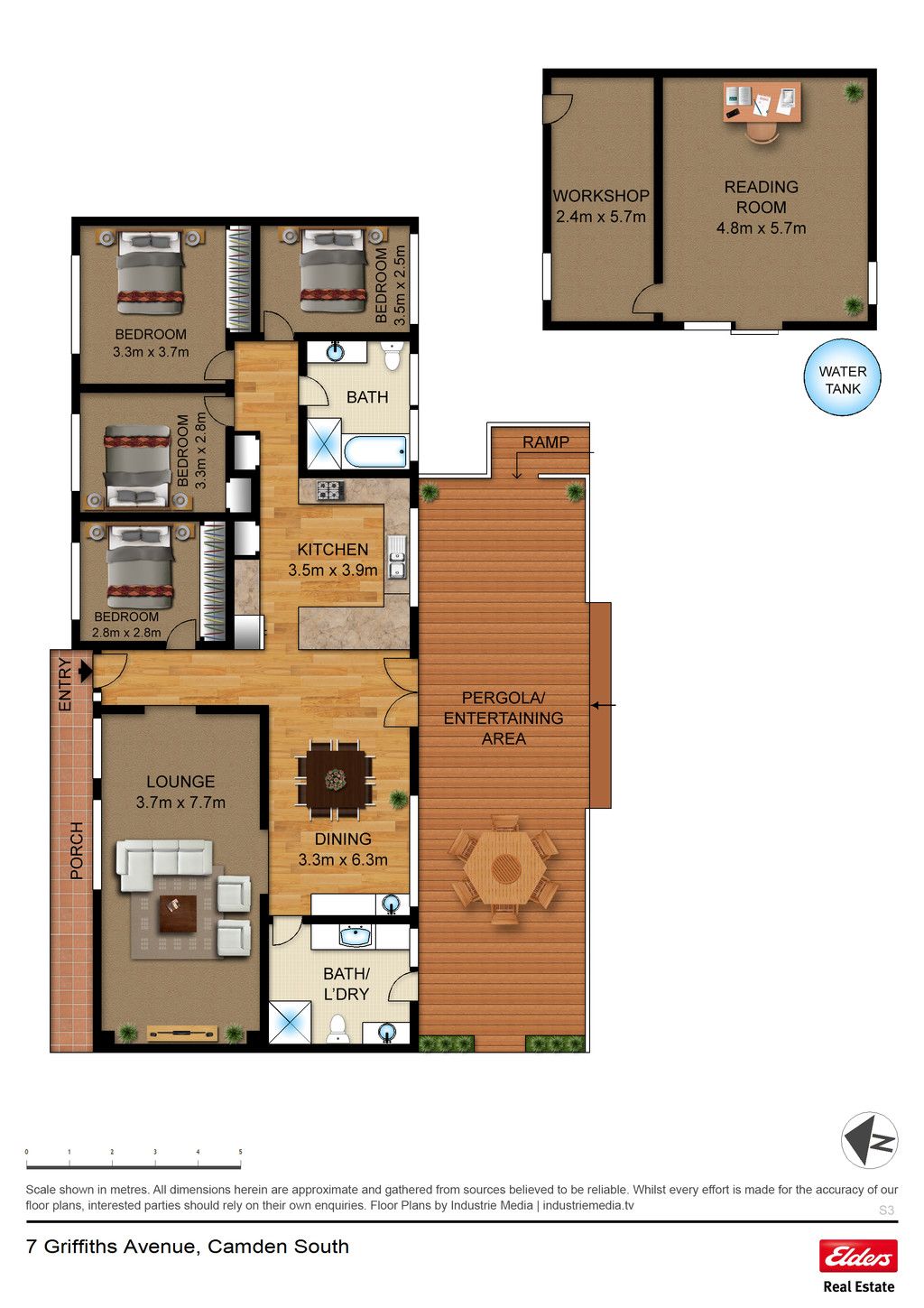 Fully Renovated Home on 1/4 Acre Block