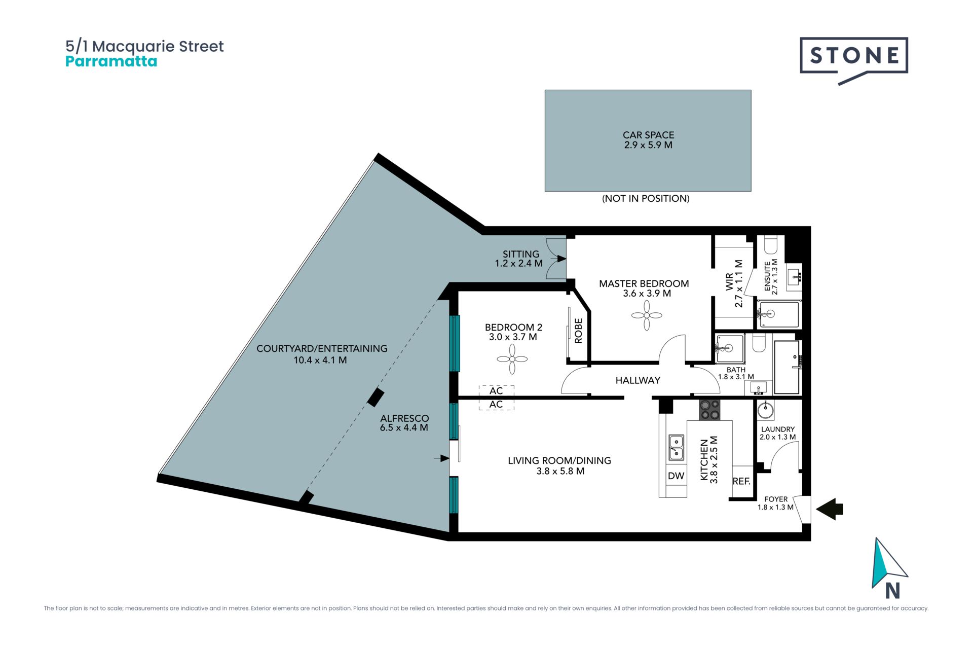 Entertainers Apartment with Park Views