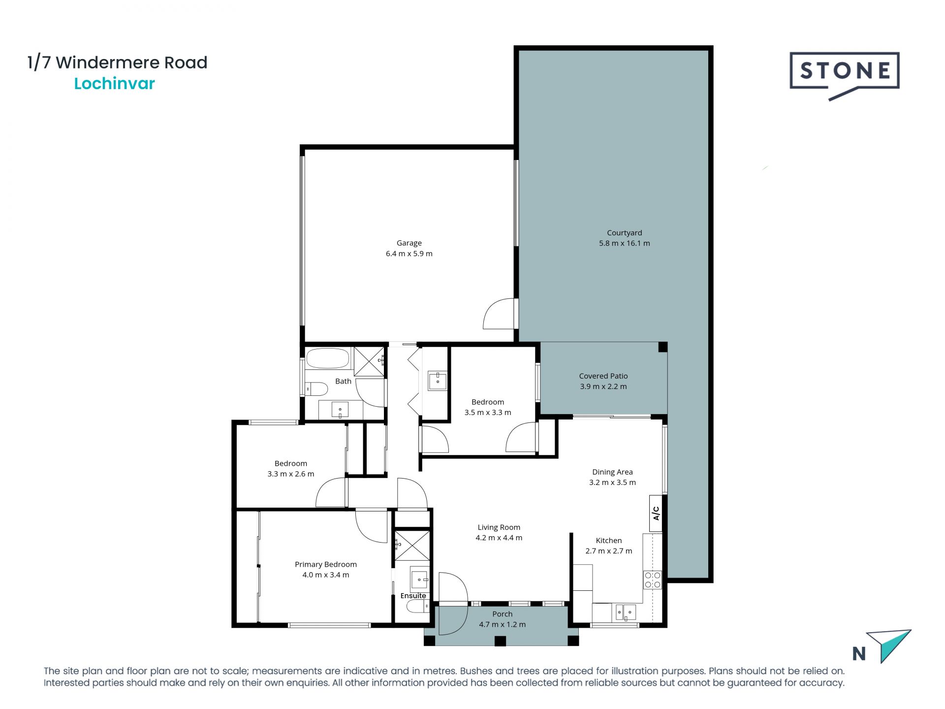 Freestanding three-bedroom spacious Hunter Valley townhouse